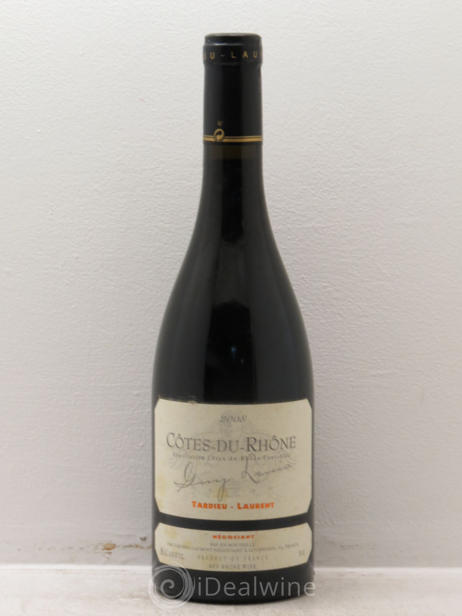 Côtes-du-Rhône Cuvée Guy Louis Tardieu-Laurent 2008 - Posten von 1 Flasche - 0