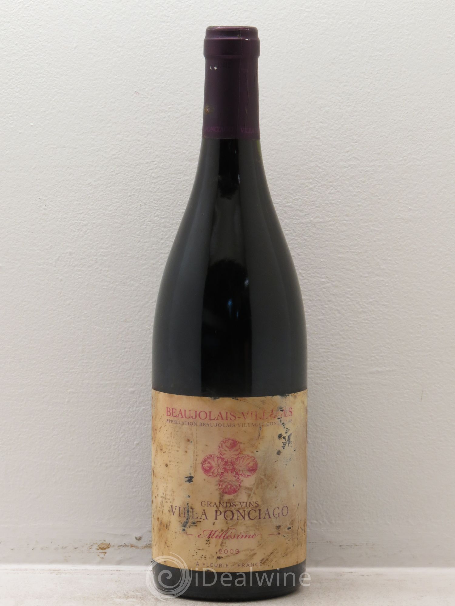 Beaujolais Villages Villa Ponciago (sans prix de réserve) 2009 - Posten von 1 Flasche - 0
