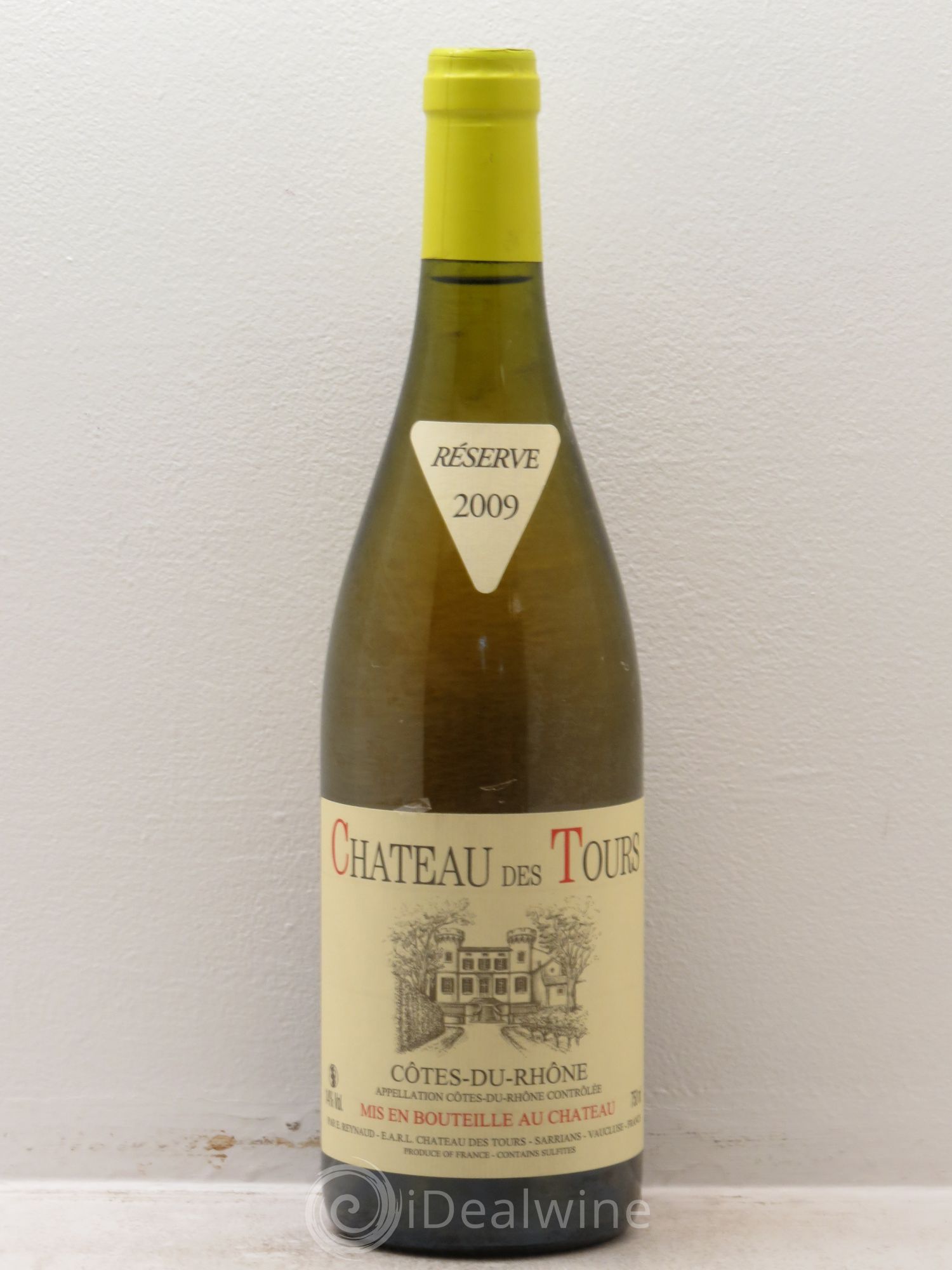 Côtes-du-Rhône Château des Tours Emmanuel Reynaud réserve 2009 - Lot de 1 bouteille - 0
