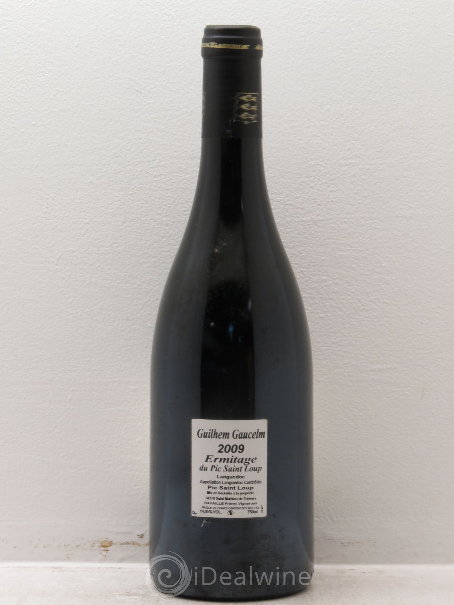 Pic Saint-Loup Héritage du Pic Saint-Loup (anciennement Ermitage) Guilhem Gaucelm 2009 - Lot de 1 bouteille - 1