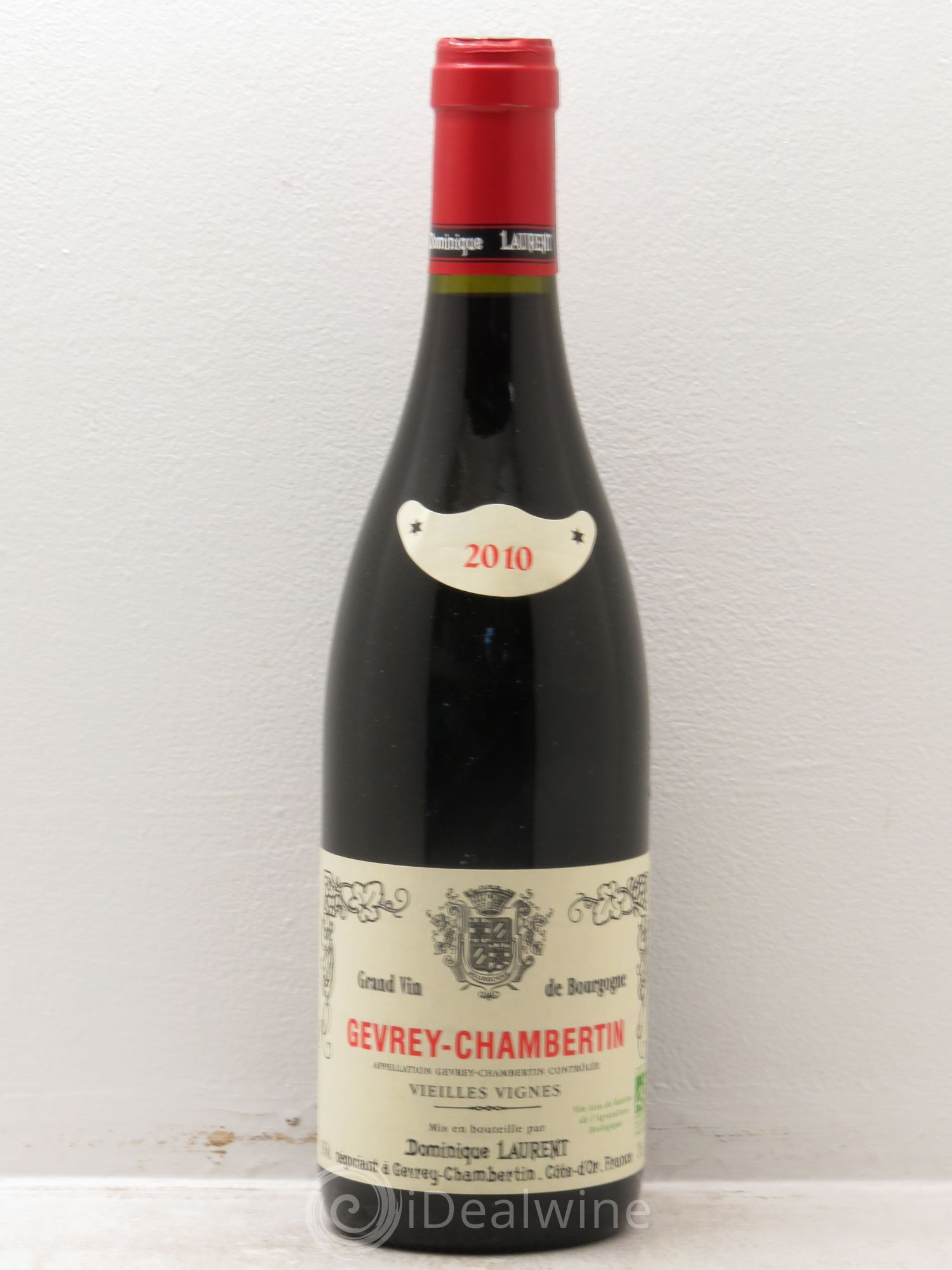 Gevrey-Chambertin Vieilles vignes Dominique Laurent Bio 2010 - Lot de 1 bouteille - 0