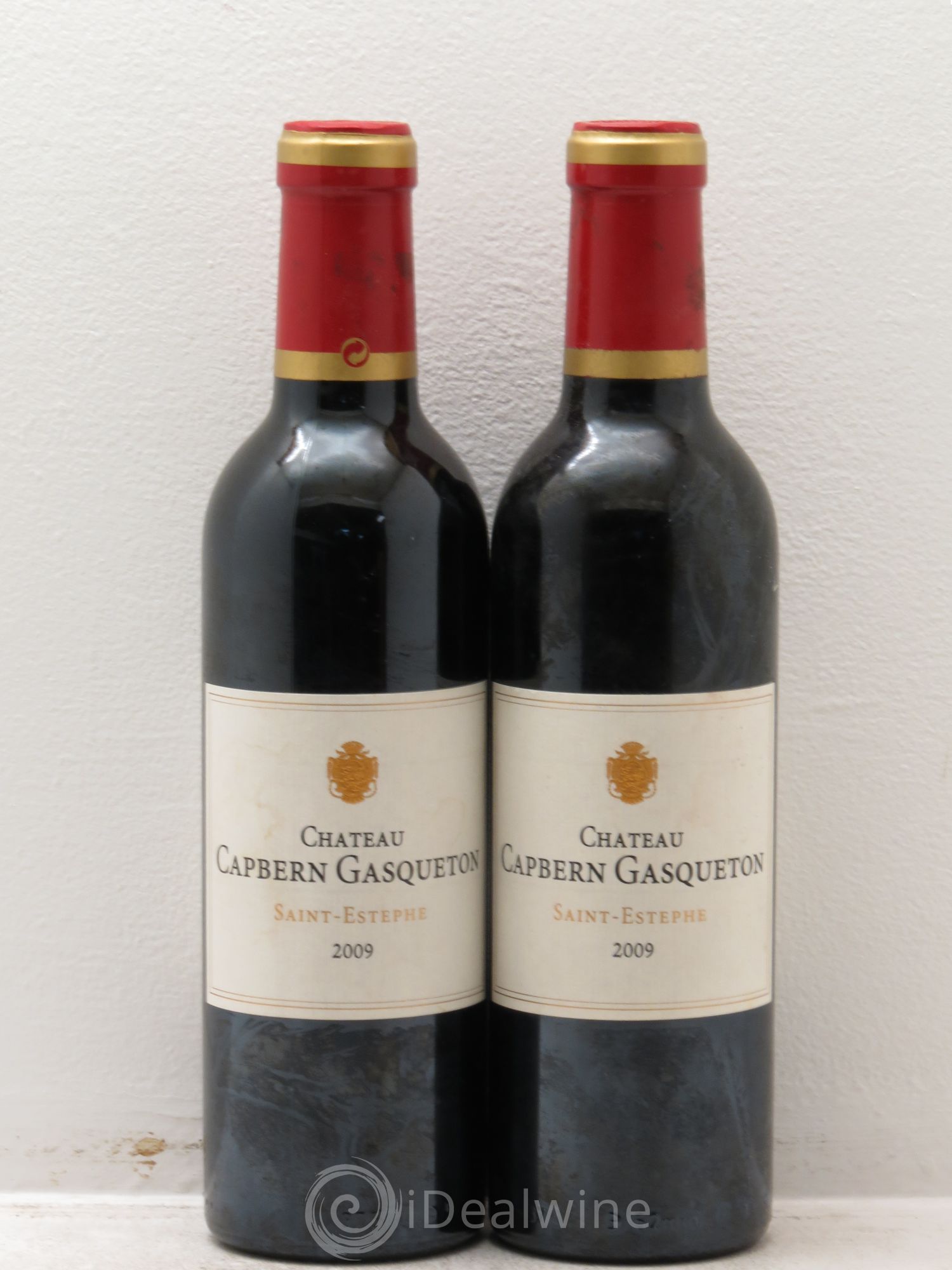 Château Capbern Gasqueton (sans prix de réserve) 2009 - Lot de 2 demi bouteilles - 0