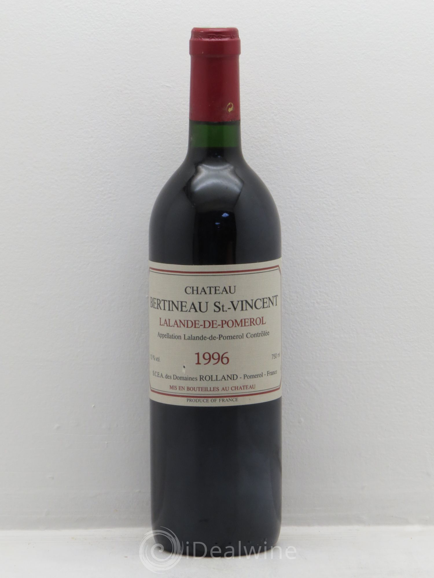 Bordeaux Lalande de pomerol Chateau Bertineau (sans prix de réserve) 1996 - Posten von 1 Flasche - 0