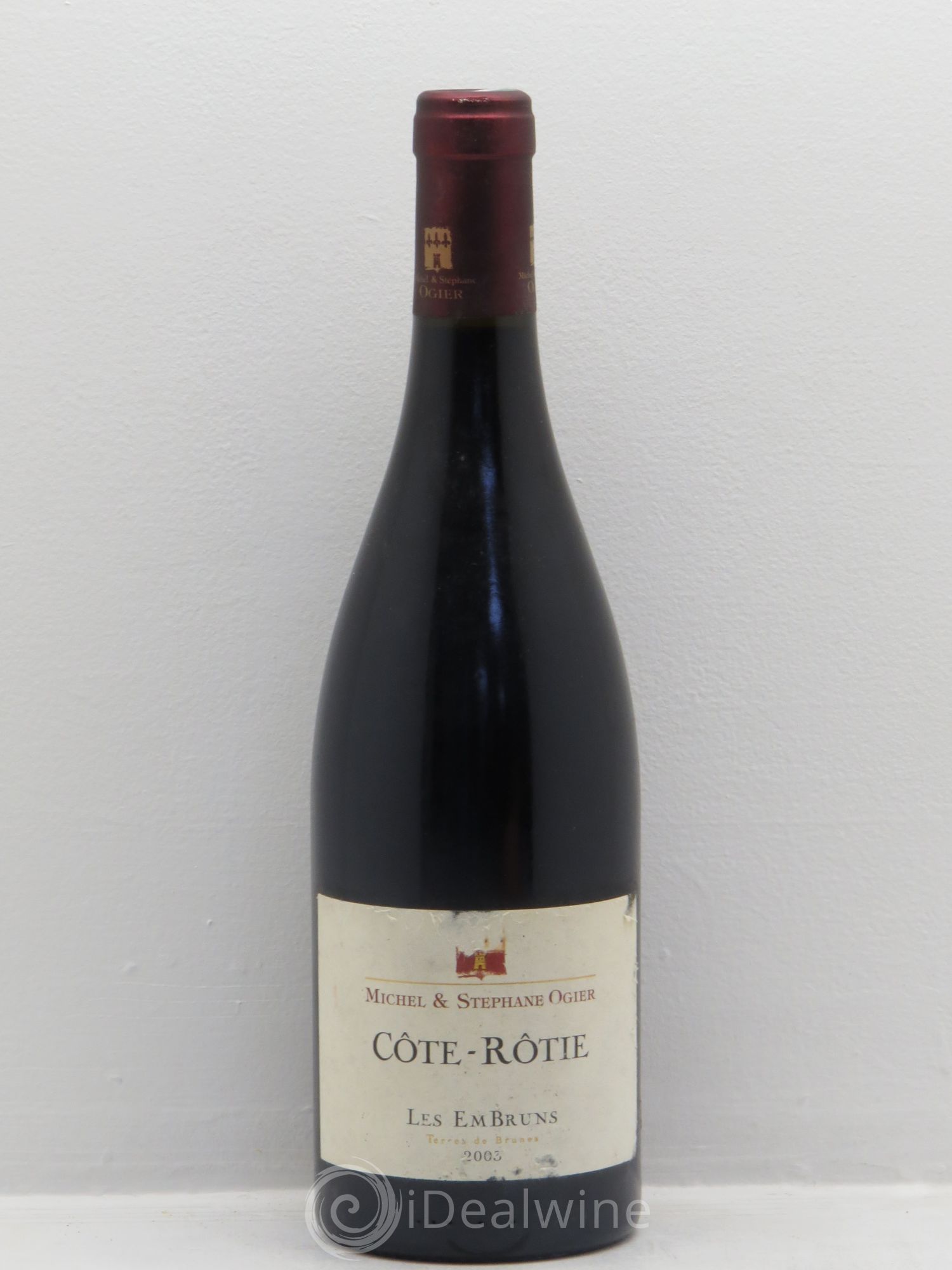 Côte-Rôtie Embruns Stéphane Ogier 2003 - Lot de 1 bouteille - 0