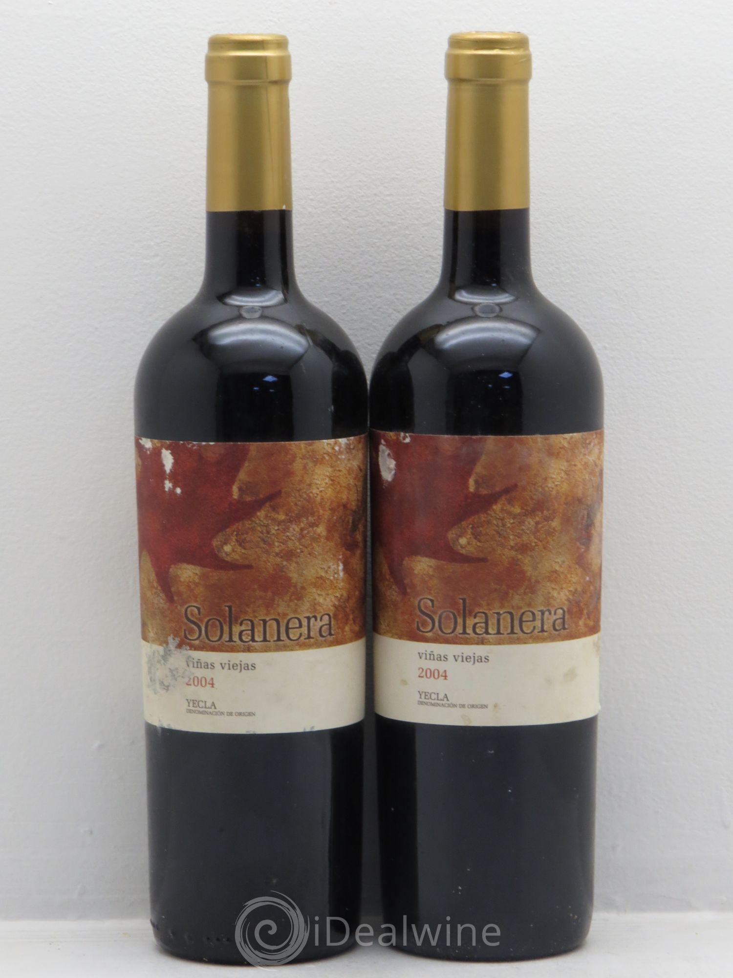 Espagne Bodegas Castano Yecla Solanera VV (sans prix de réserve) 2004 - Posten von 2 Flaschen - 0