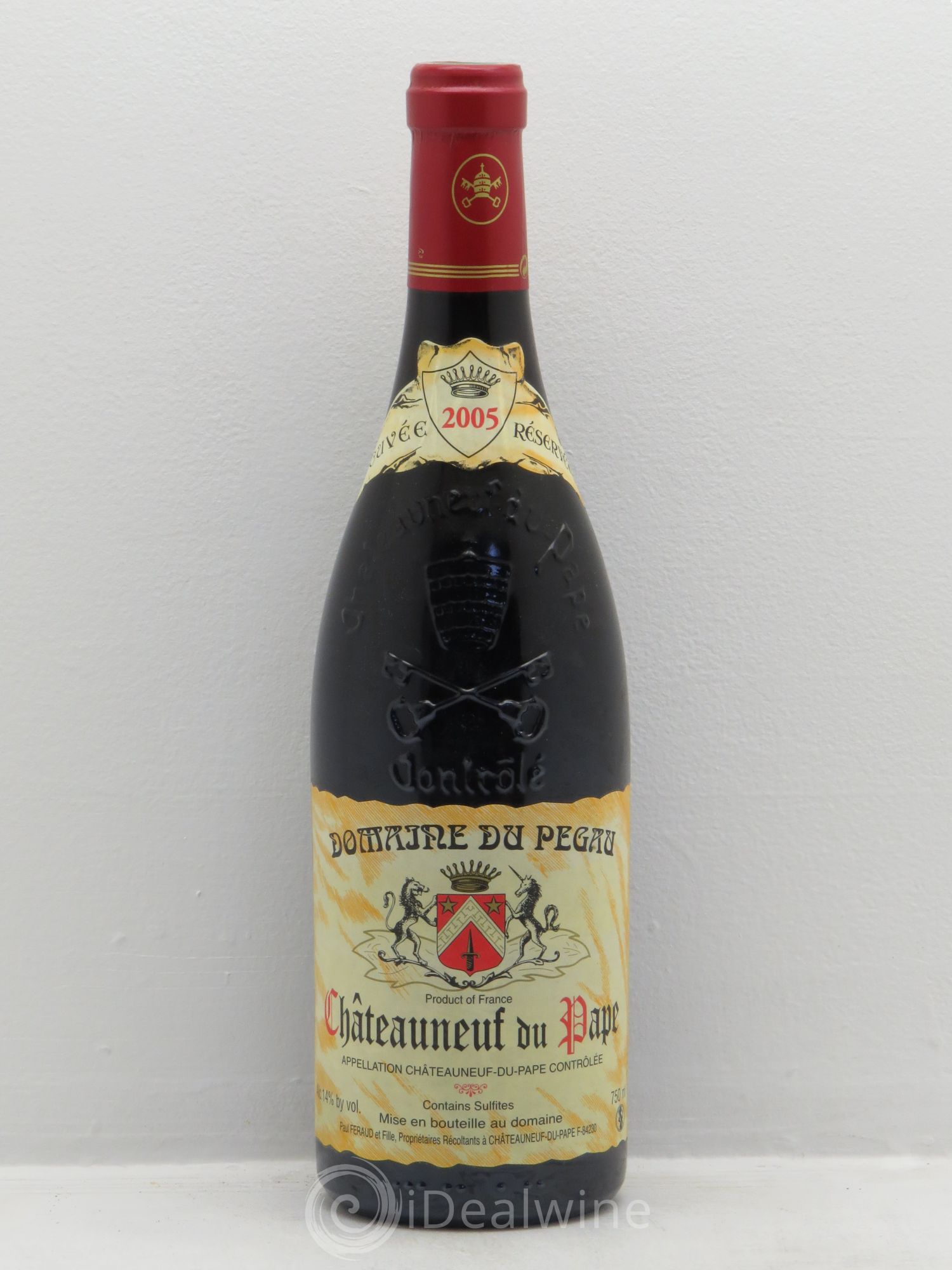 Châteauneuf-du-Pape Domaine du Pégau Cuvée Réservée Paul et Laurence Féraud 2005 - Lot de 1 bouteille - 0