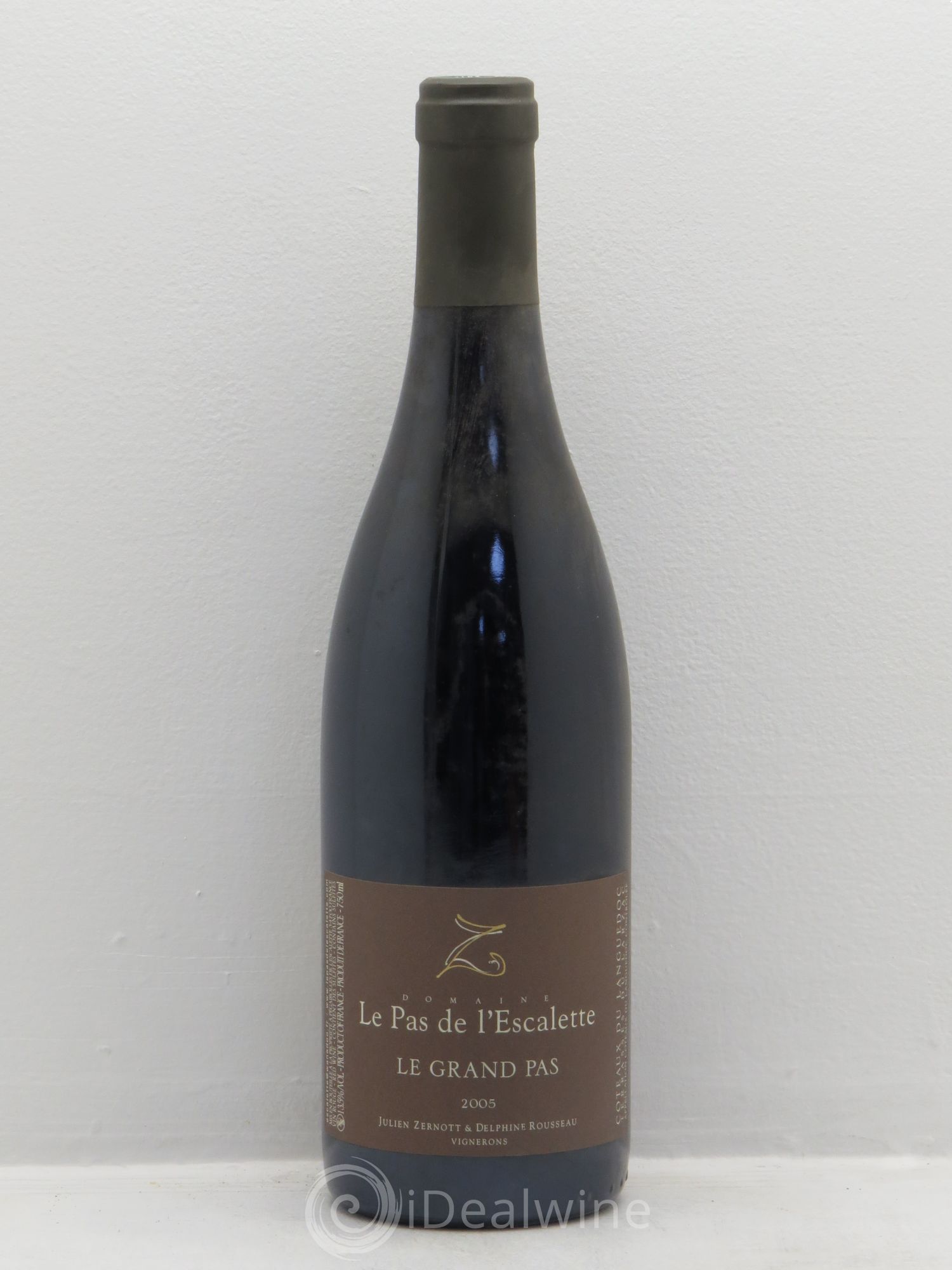 Coteaux du Languedoc domaine le pas de l'escalette Le grand pas 2005 - Posten von 1 Flasche - 0