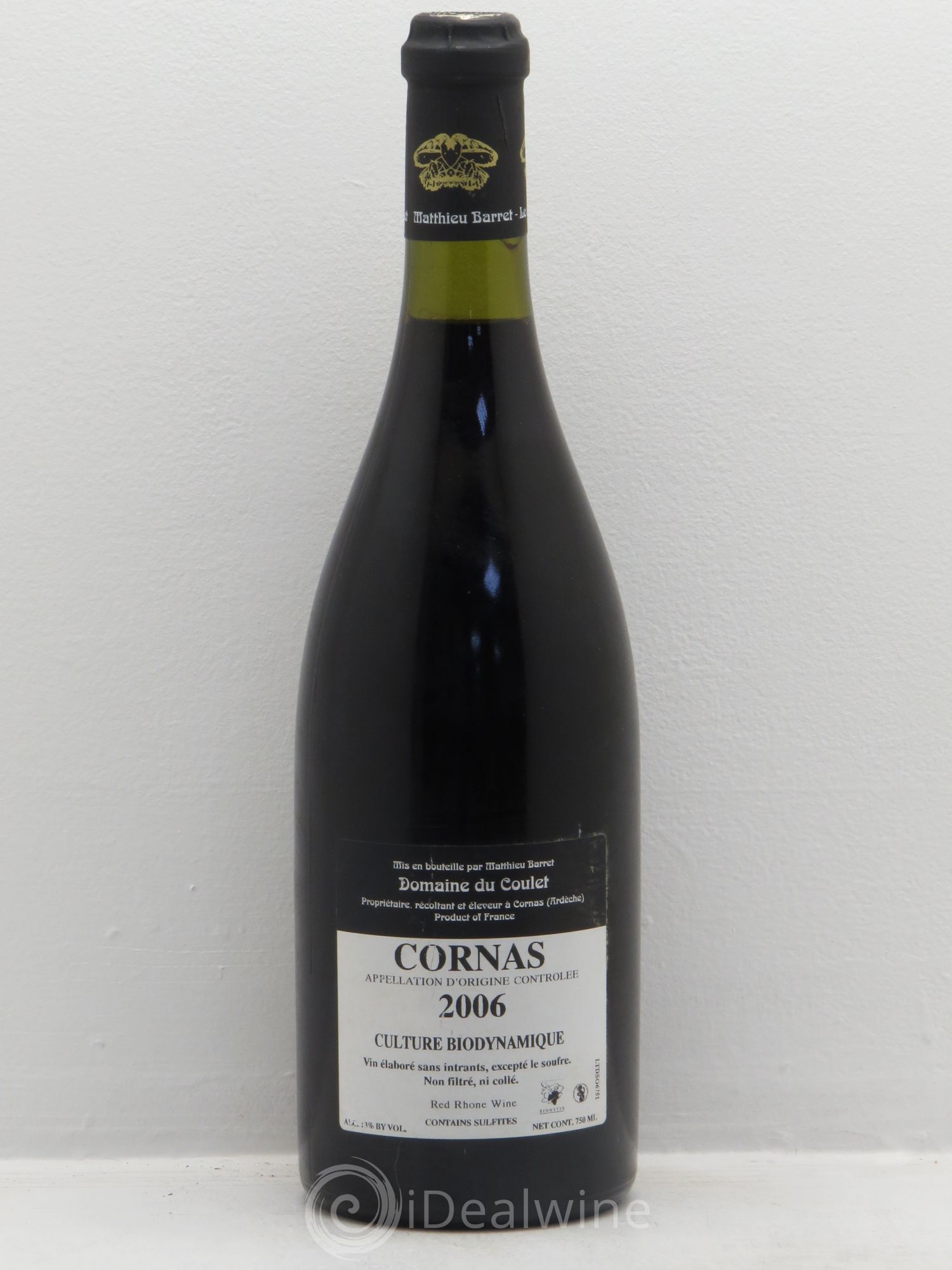 Cornas domaine du coullet les terrasses du serre 2006 - Posten von 1 Flasche - 1