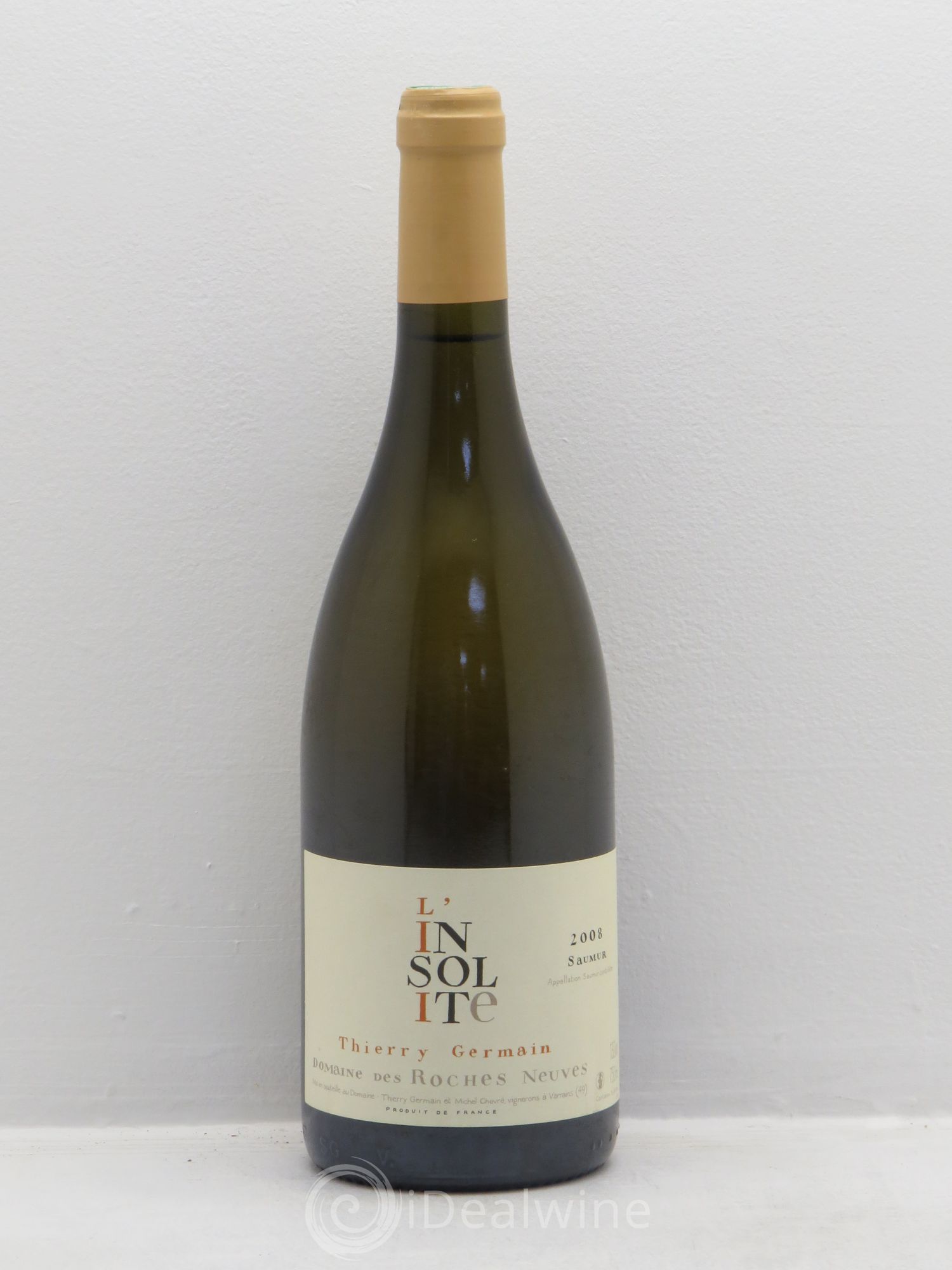 Saumur Insolite Domaine des Roches Neuves - Thierry Germain 2008 - Posten von 1 Flasche - 0
