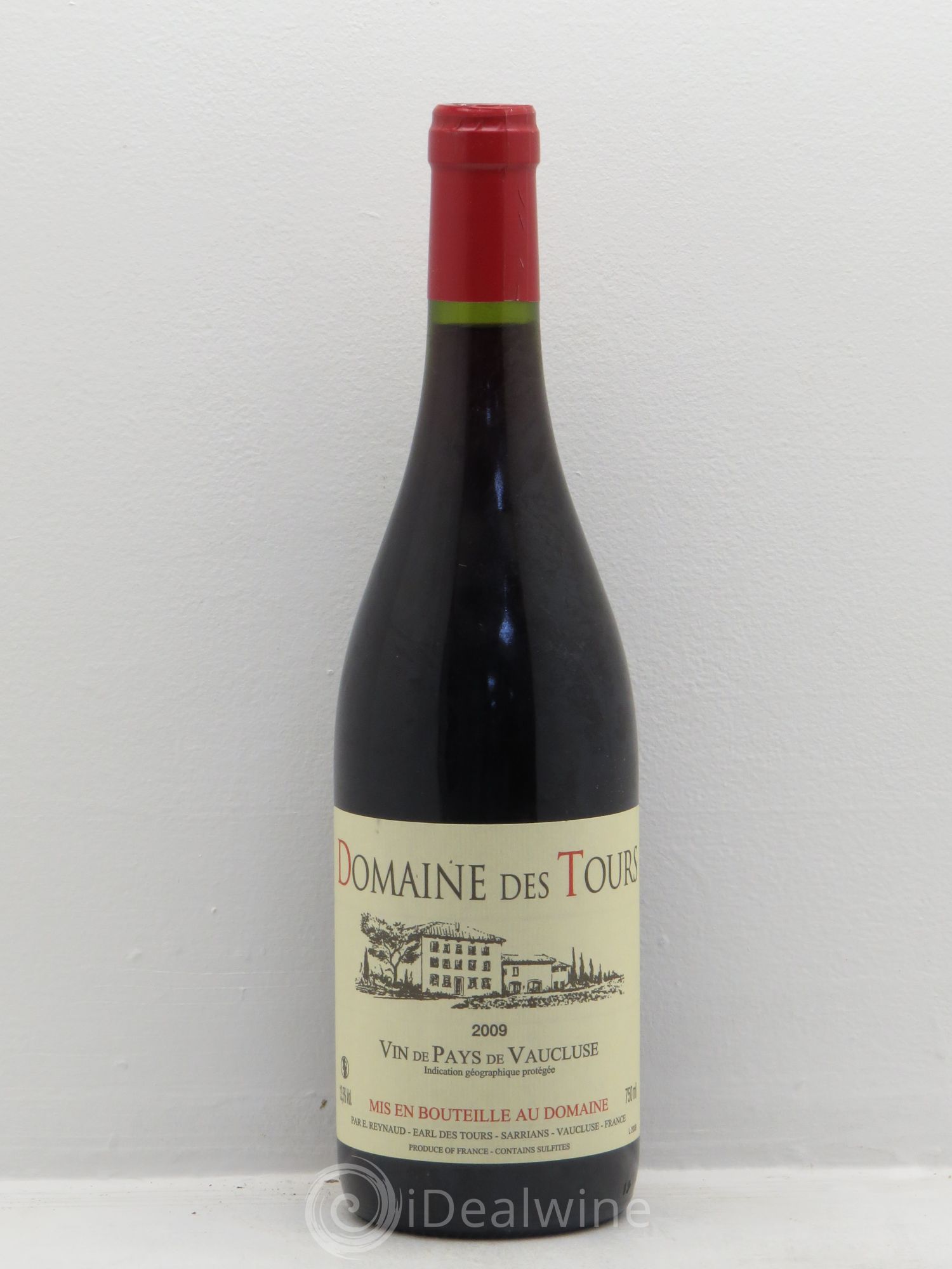 Vaucluse (Vin de Pays de Vaucluse) Domaine des Tours Emmanuel Reynaud 2009 - Lot de 1 bouteille - 0