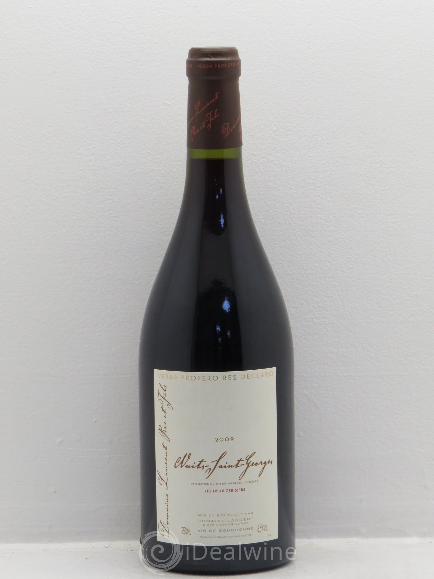 Nuits-Saint-Georges dominique laurent Les 2 cerisiers 2009 - Posten von 1 Flasche - 0