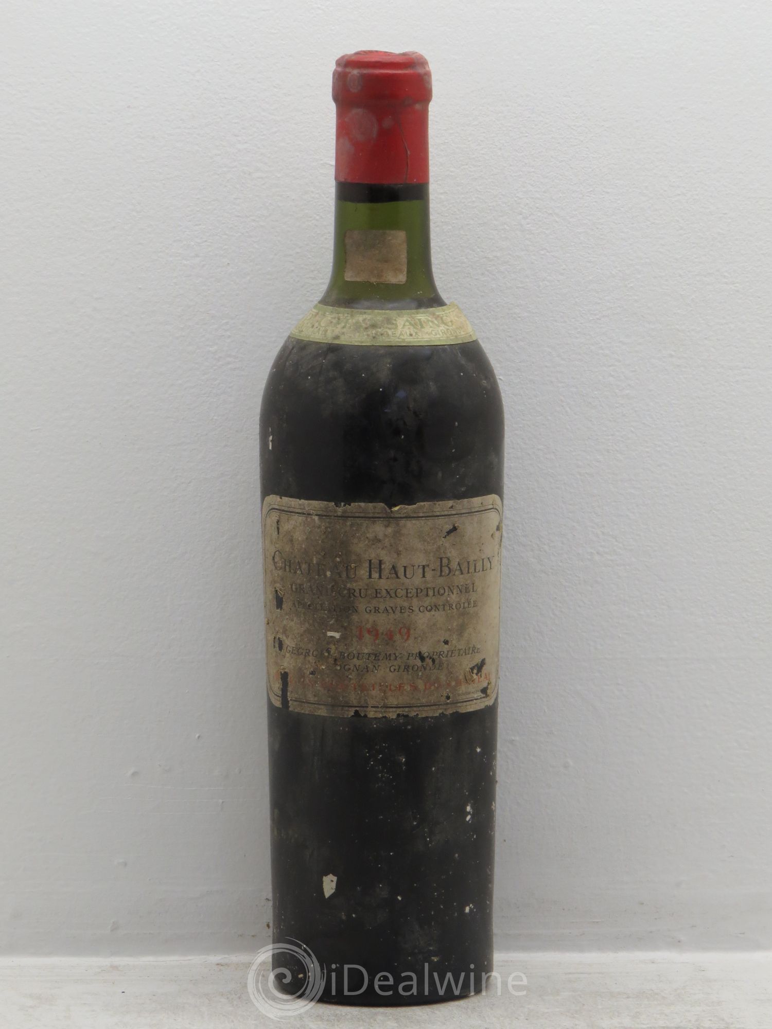 Château Haut-Bailly Cru Classé de Graves 1949 - Lot de 1 bouteille - 0