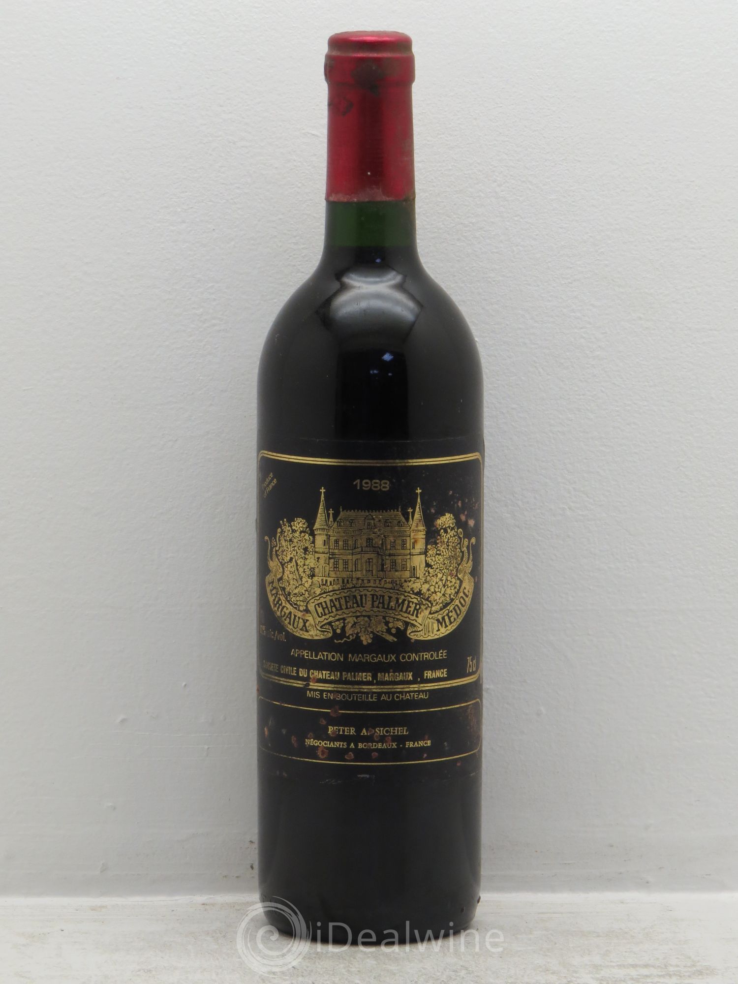 Château Palmer 3ème Grand Cru Classé 1988 - Lot de 1 bouteille - 0