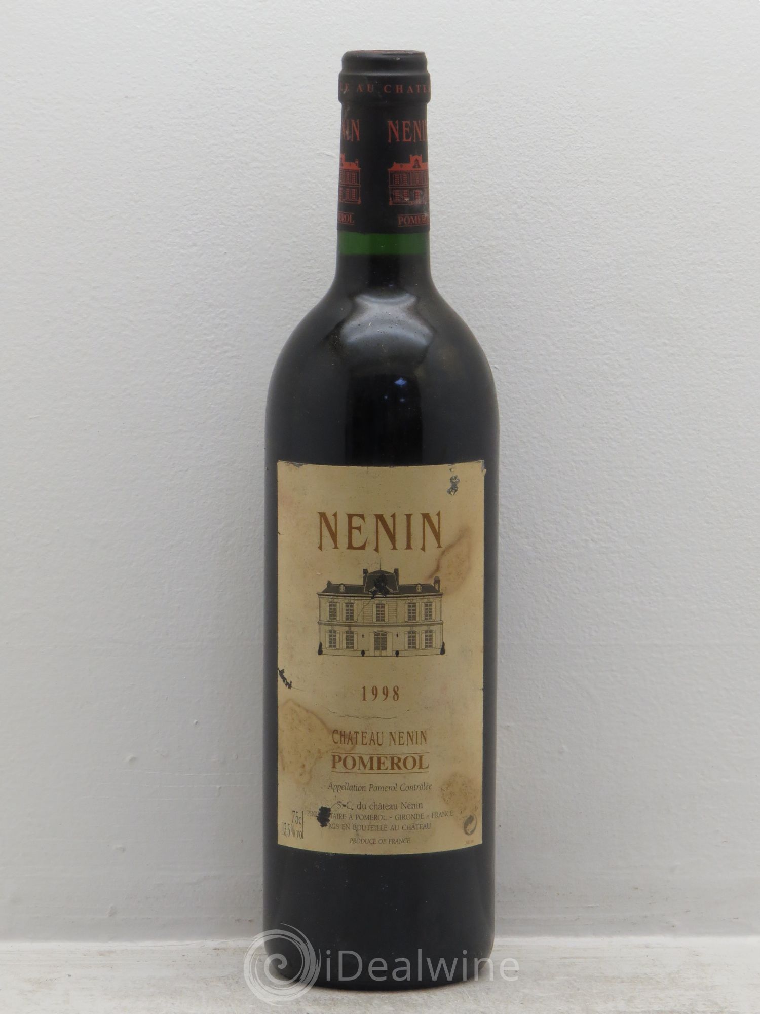 Château Nenin 1998 - Lot de 1 bouteille - 0
