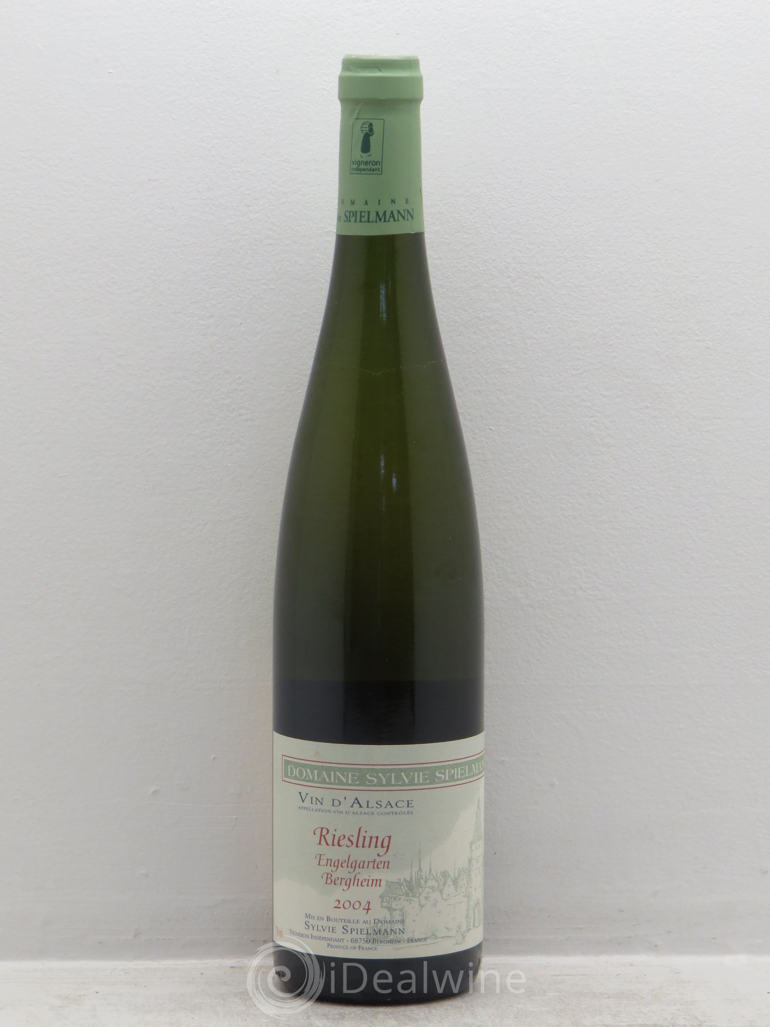 Riesling Engelgarten sylvie spielman 2004 - Posten von 1 Flasche - 0