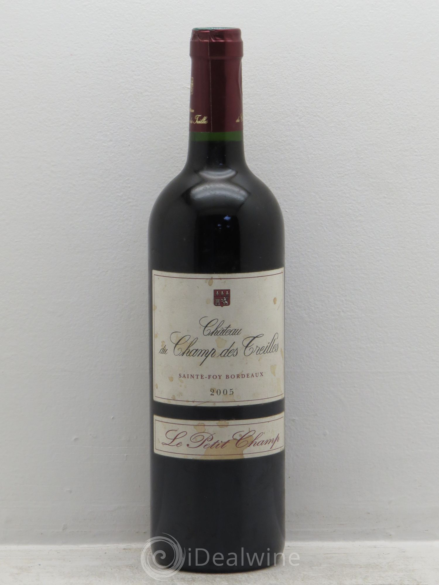 Sainte-Foy-Bordeaux champ des treilles le petit champ (sans prix de réserve) 2005 - Posten von 1 Flasche - 0