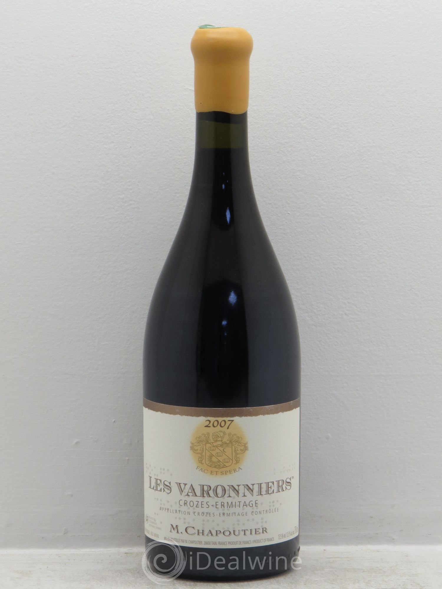 Crozes-Hermitage Les Varonniers Chapoutier 2007 - Lot de 1 bouteille - 0