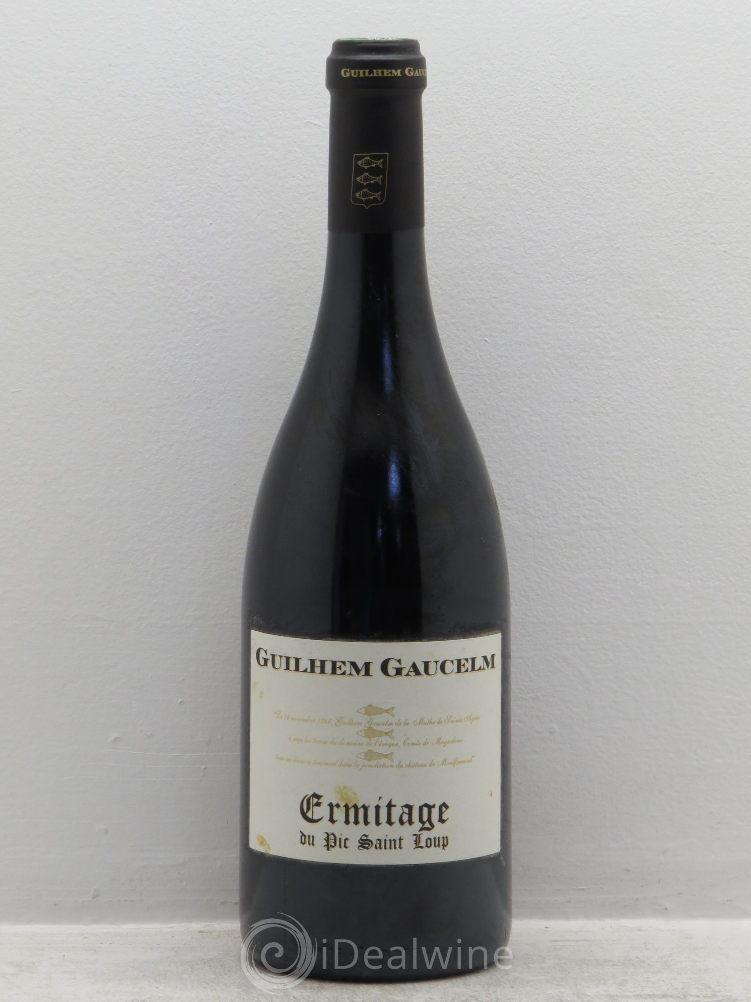Pic Saint-Loup Héritage du Pic Saint-Loup (anciennement Ermitage) Guilhem Gaucelm 2008 - Lot de 1 bouteille - 0