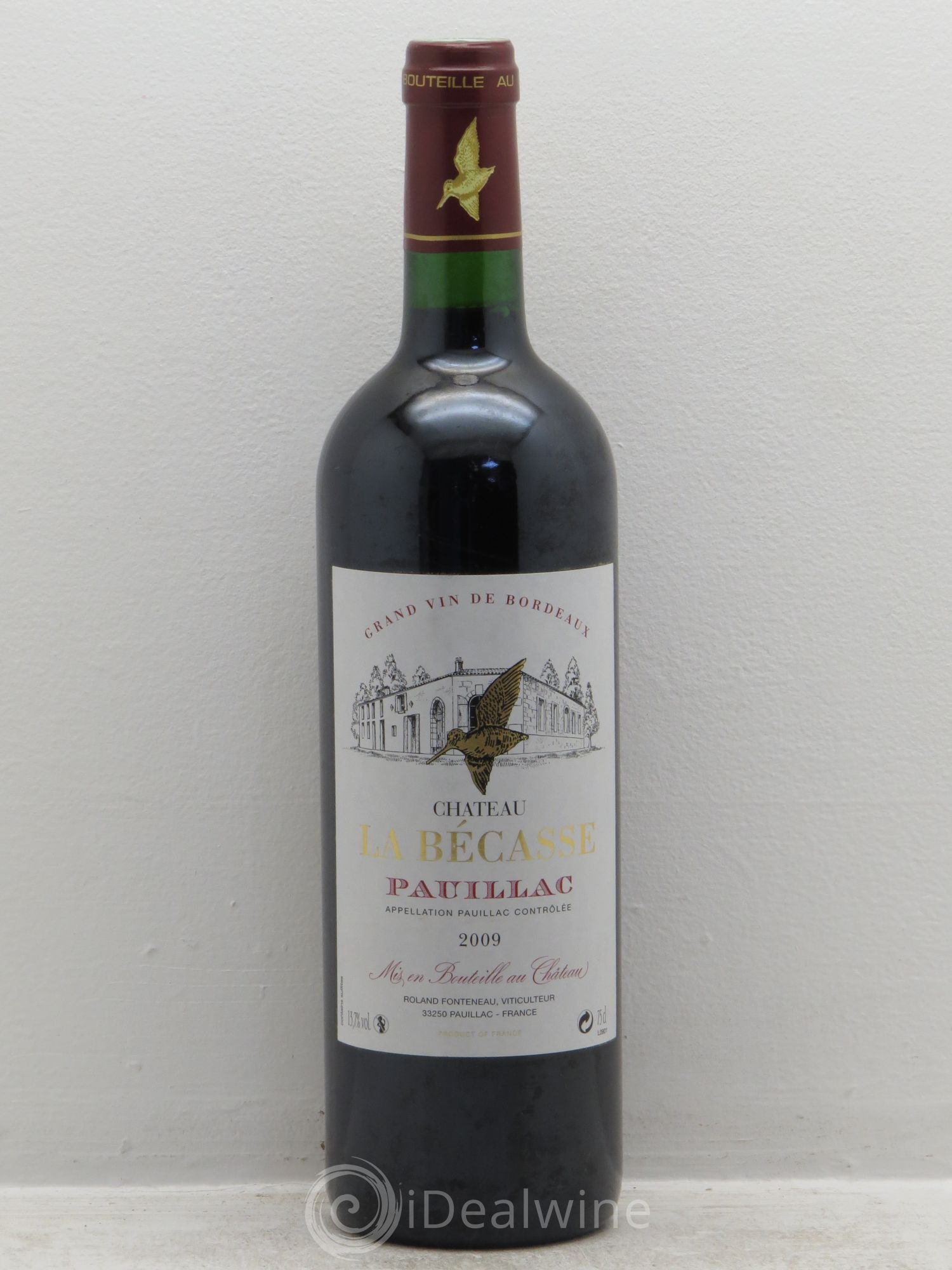 Château la Bécasse 2009 - Lot de 1 bouteille - 0