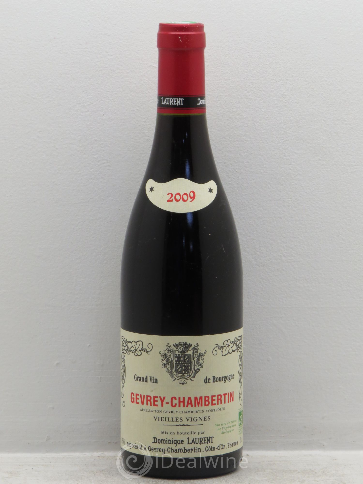 Gevrey-Chambertin Vieilles vignes Dominique Laurent bio 2009 - Lot de 1 bouteille - 0