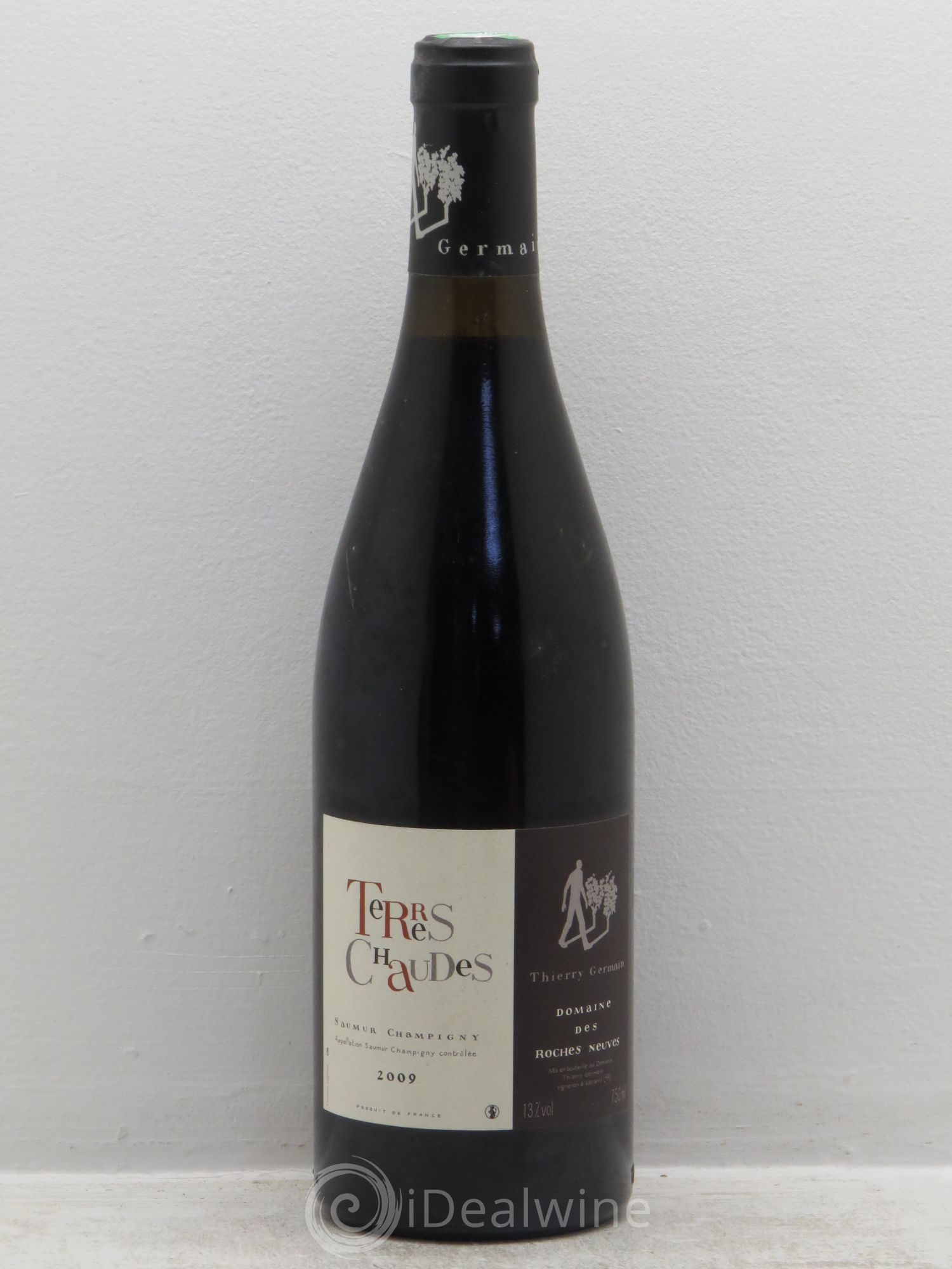 Saumur-Champigny Terres Chaudes Domaine des Roches Neuves - Thierry Germain 2009 - Lot de 1 bouteille - 0