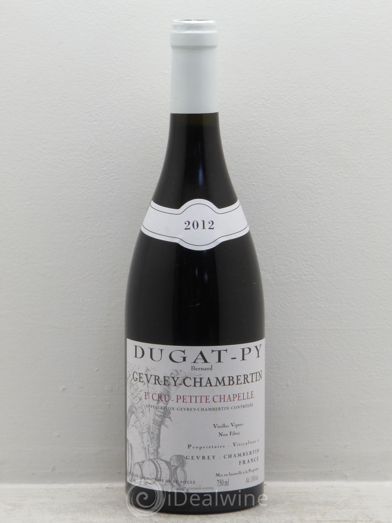 Gevrey-Chambertin 1er Cru Petite Chapelle Vieilles Vignes Dugat-Py (sans prix de réserve) 2012 - Lot de 1 bouteille - 0