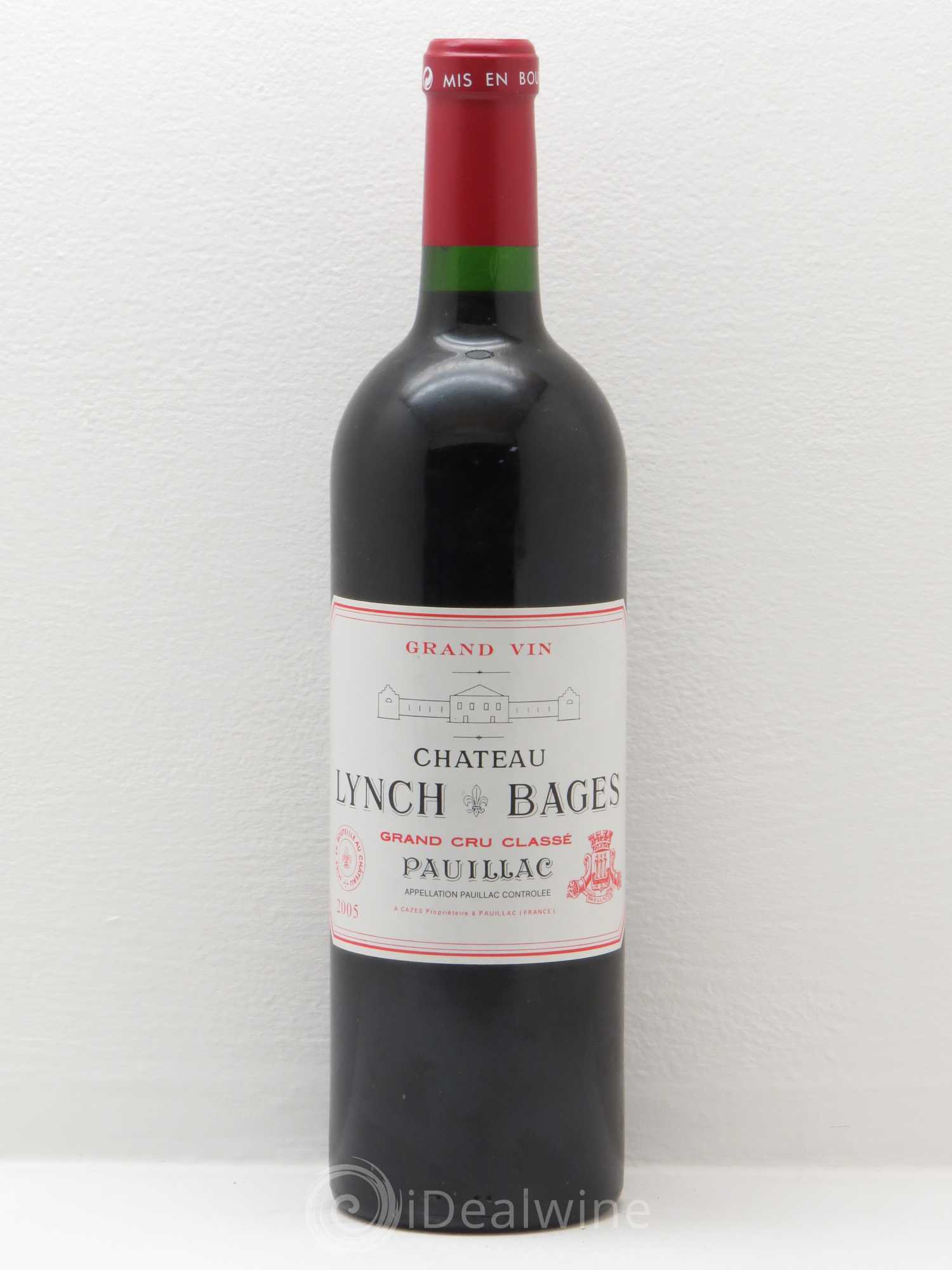 Château Lynch Bages 5ème Grand Cru Classé 2005 - Lot de 1 bouteille - 0