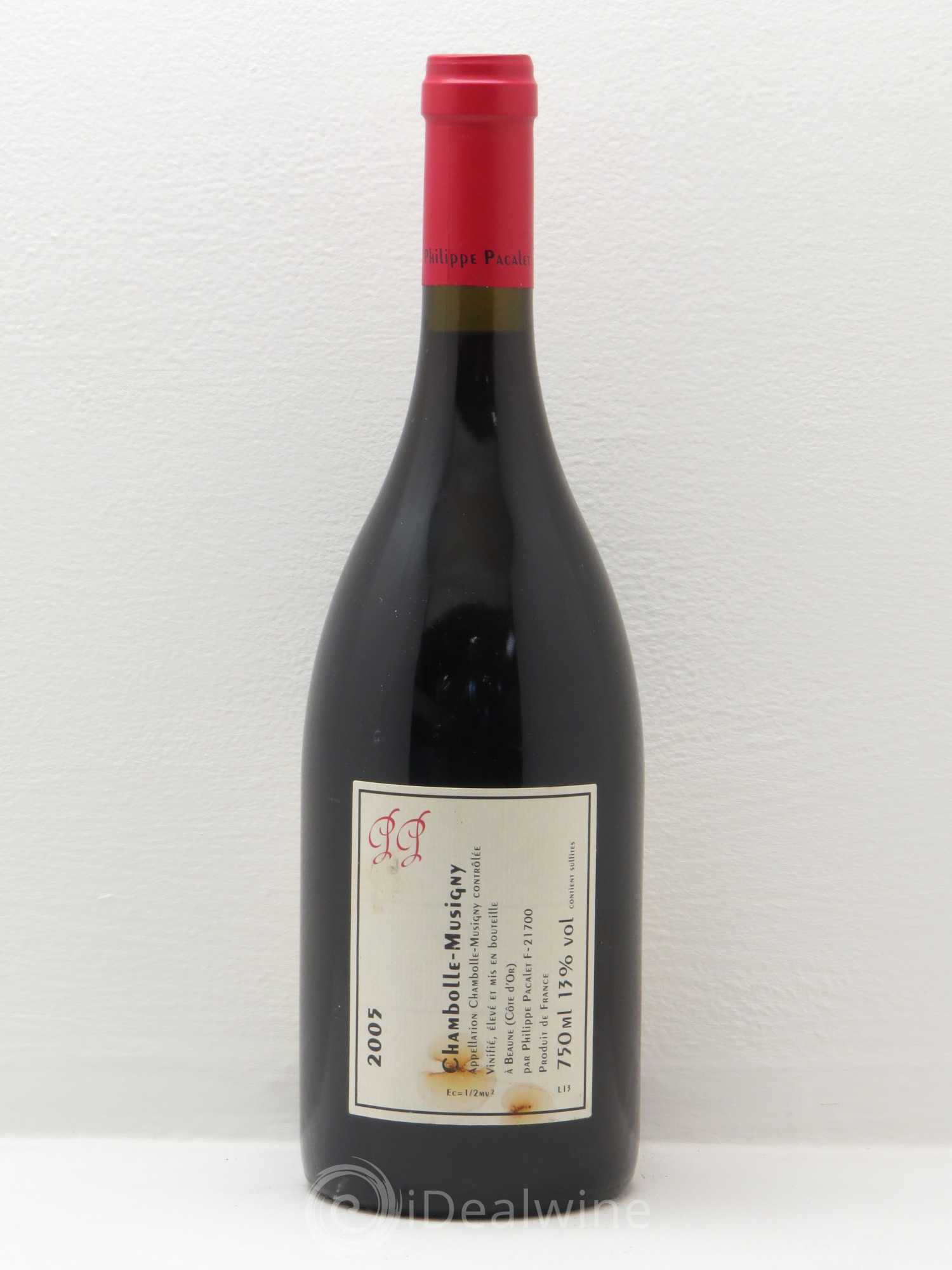 Chambolle-Musigny P.Pacalet 2005 - Posten von 1 Flasche - 1