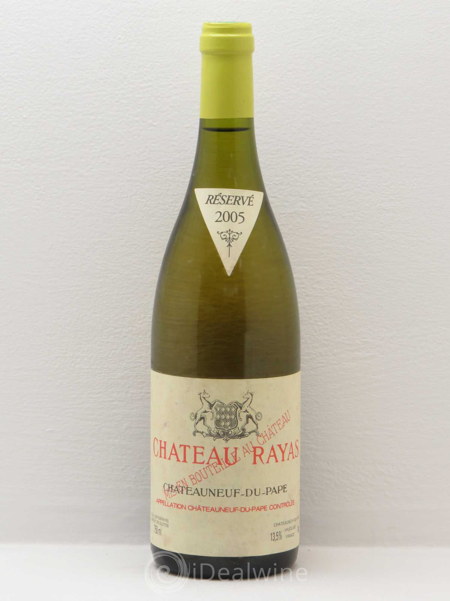 Châteauneuf-du-Pape Château Rayas Emmanuel Reynaud 2005 - Lot de 1 bouteille - 0