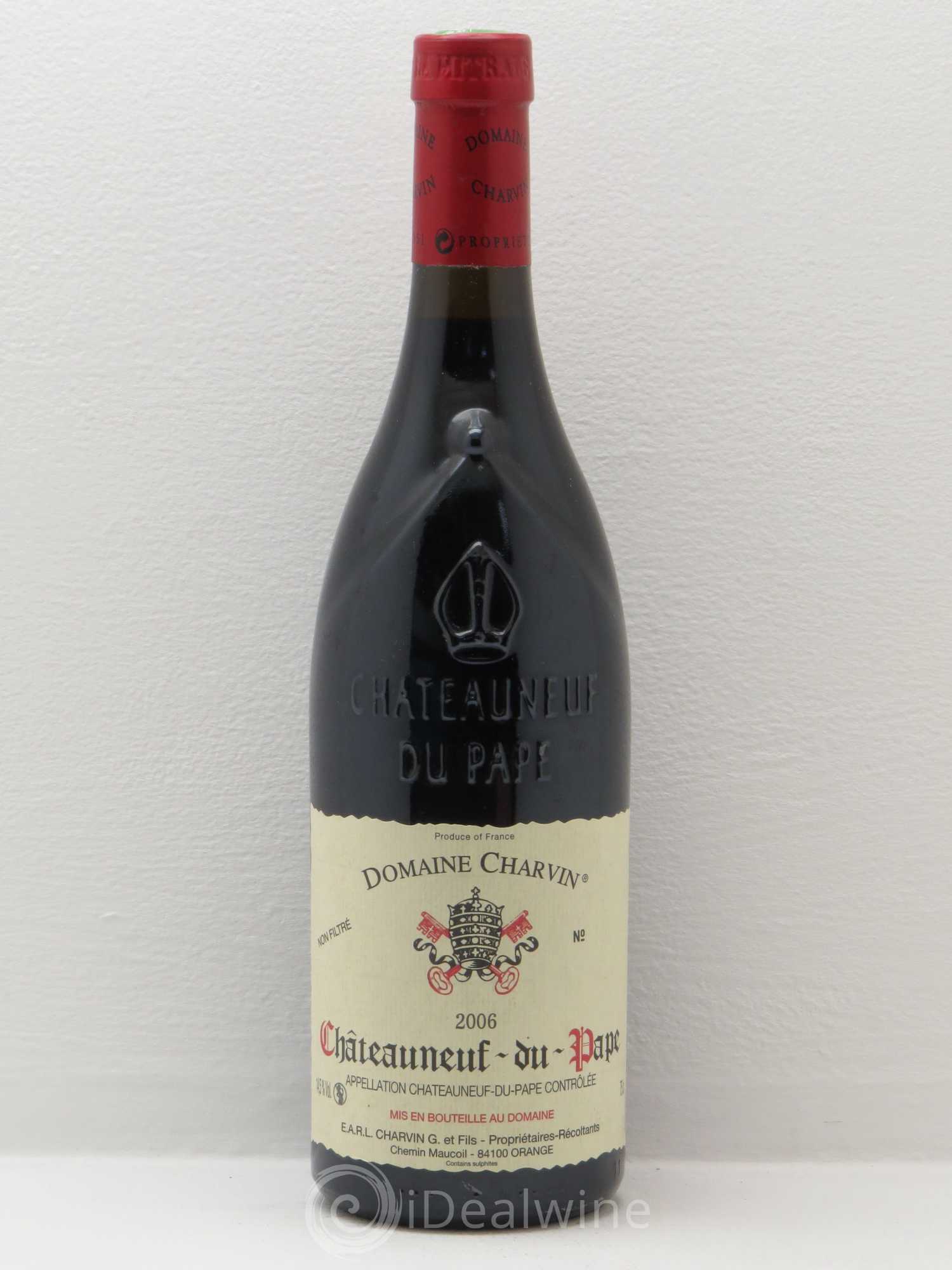 Châteauneuf-du-Pape Charvin (Domaine) 2006 - Lot de 1 bouteille - 0