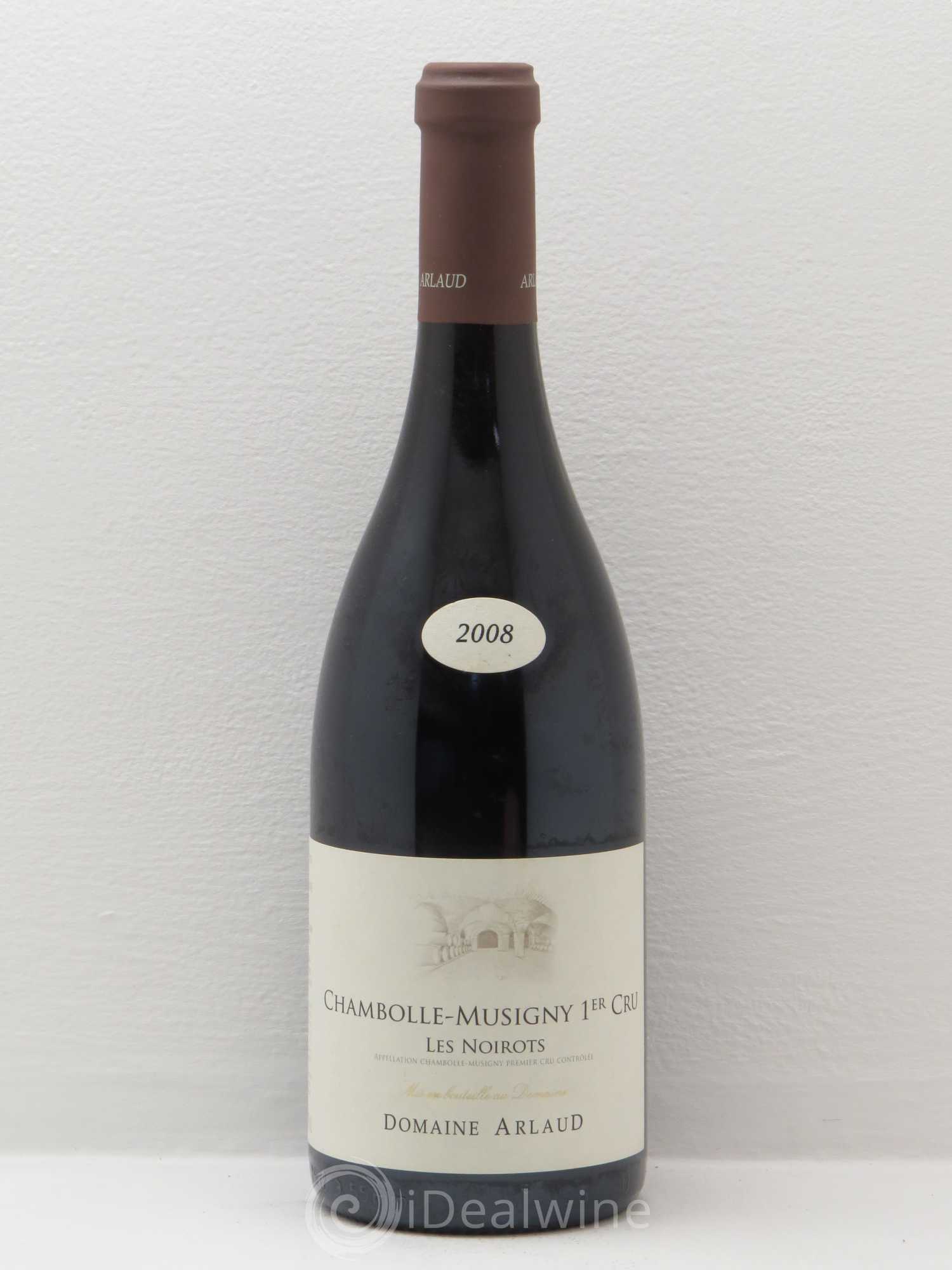 Chambolle-Musigny 1er Cru Domaine Arlaud 2008 - Lot de 1 bouteille - 0