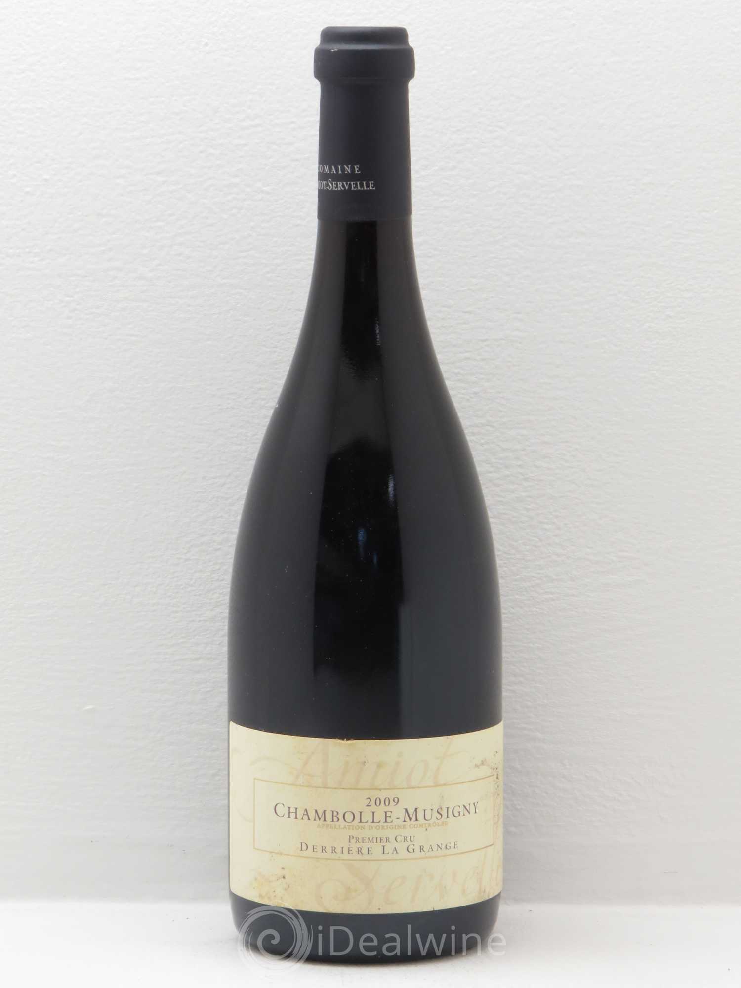 Chambolle-Musigny 1er Cru Derrière la Grange Amiot-Servelle 2009 - Lot de 1 bouteille - 0