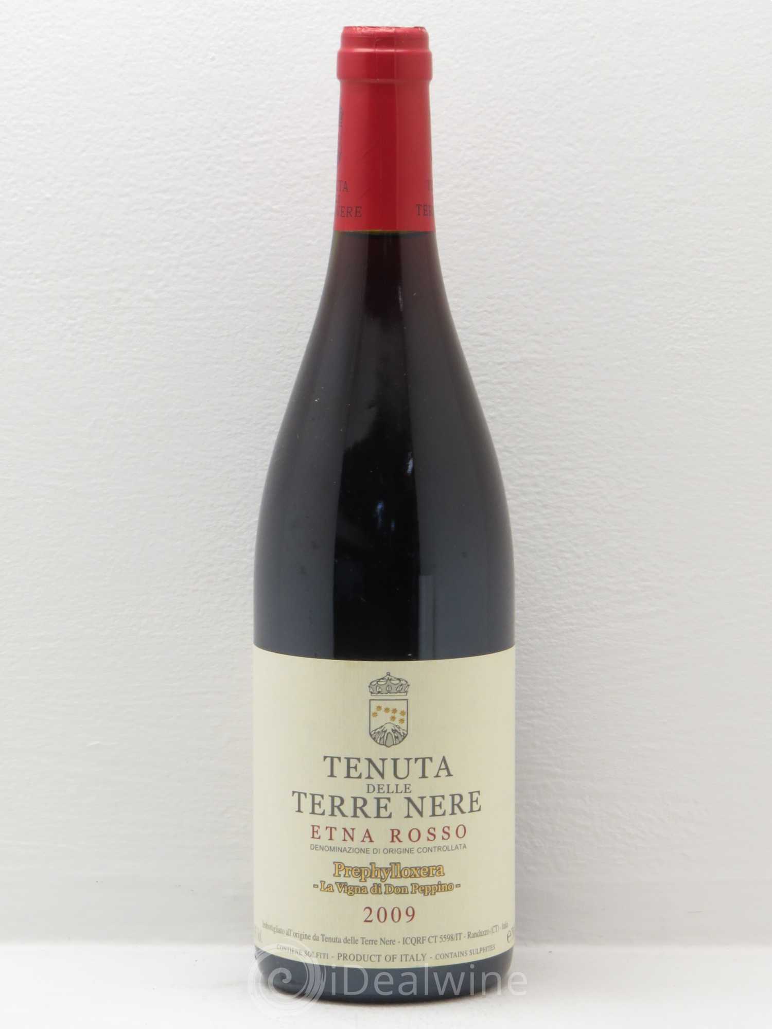 Italie Tenuta Delle Terre Nere-Etna Rosso Prephylloxera Don Peppino 2009 - Posten von 1 Flasche - 0
