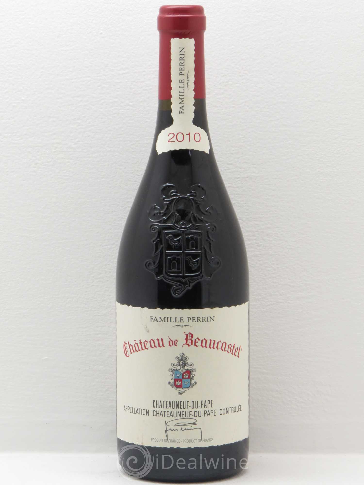 Châteauneuf-du-Pape Château de Beaucastel Famille Perrin 2010 - Lot de 1 bouteille - 0