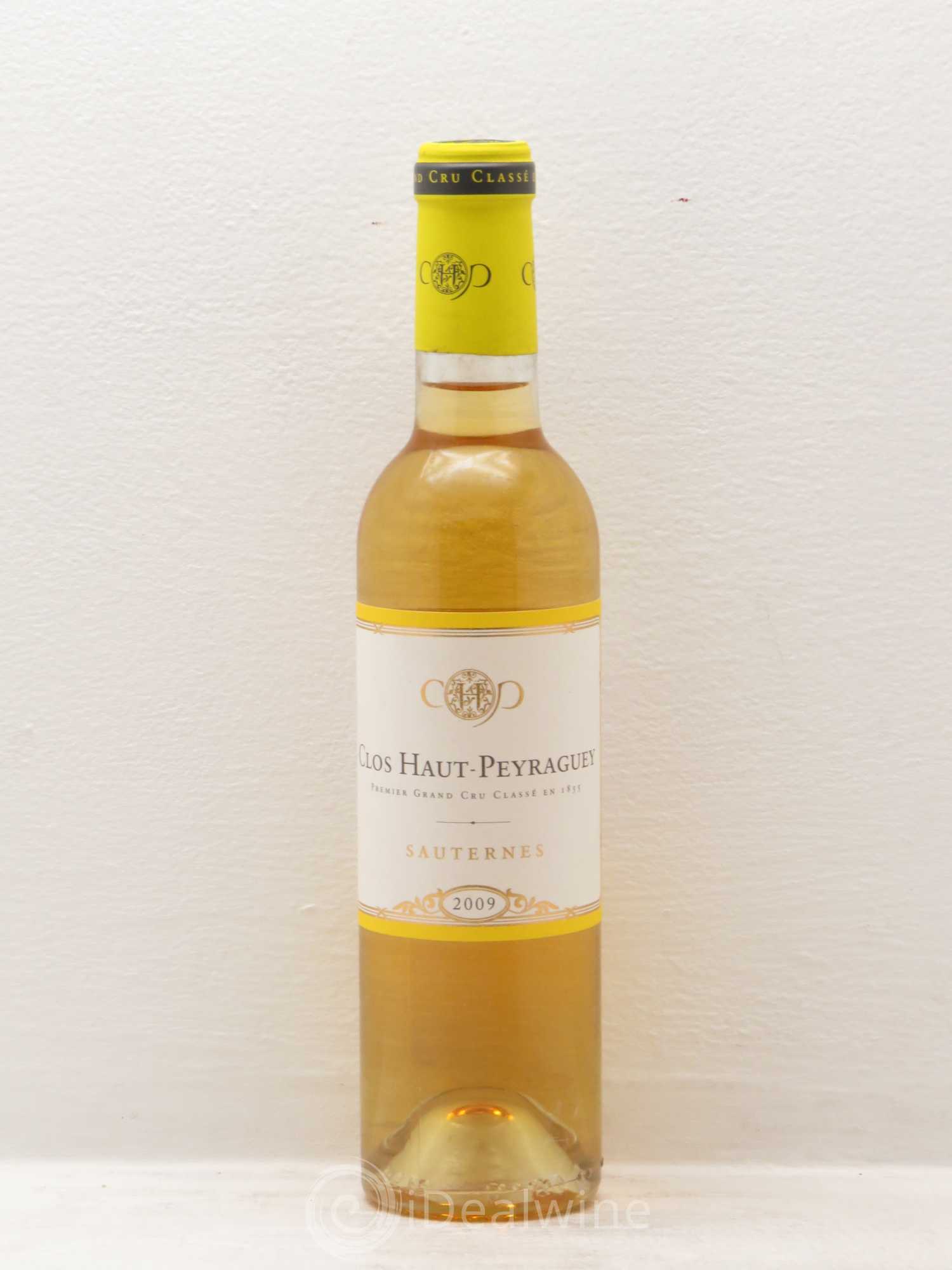 Clos Haut-Peyraguey 1er Grand Cru Classé 2009 - Lotto di 1 mezza bottiglia - 0
