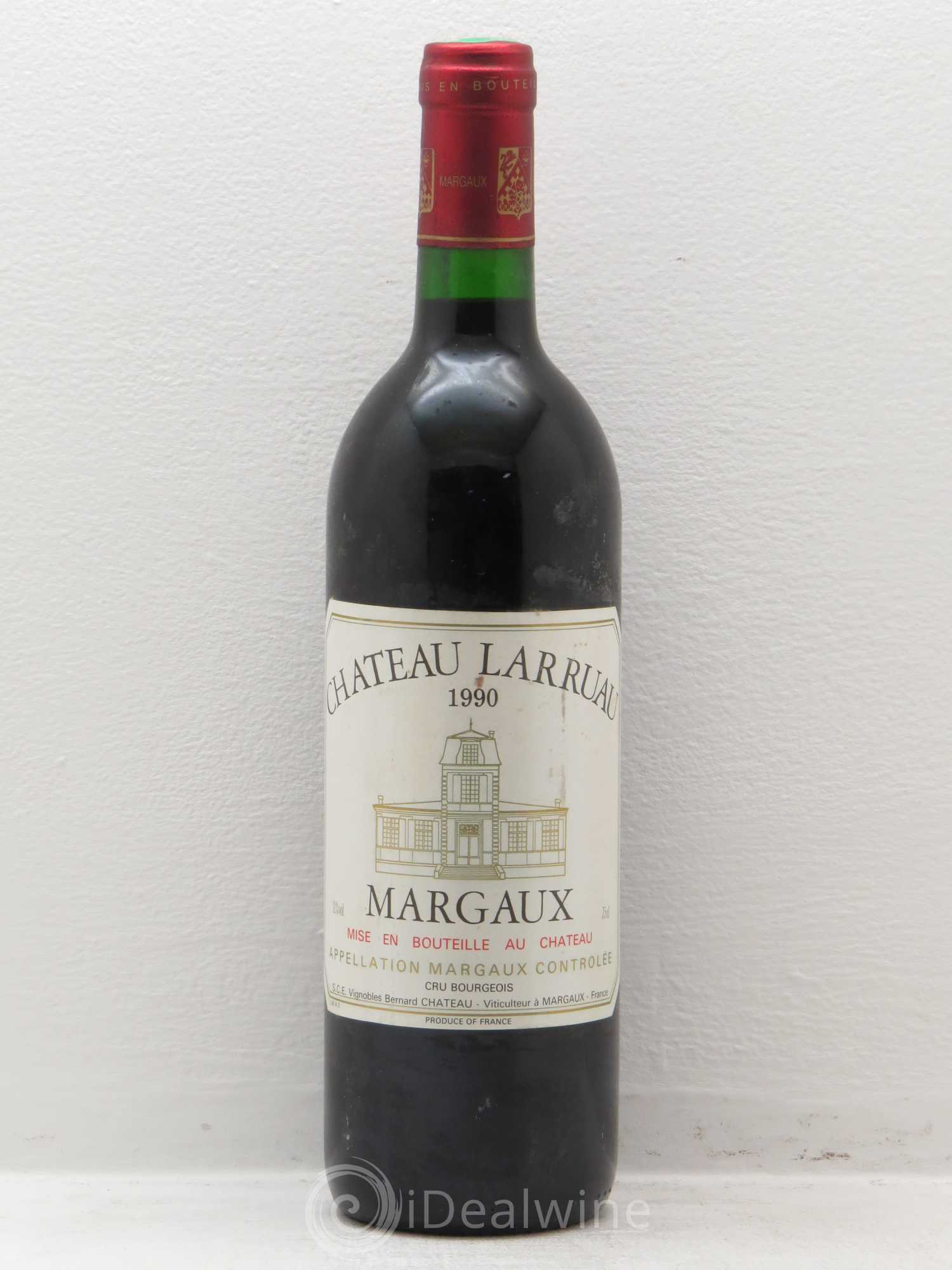 Château Larruau 1990 - Lot de 1 bouteille - 0