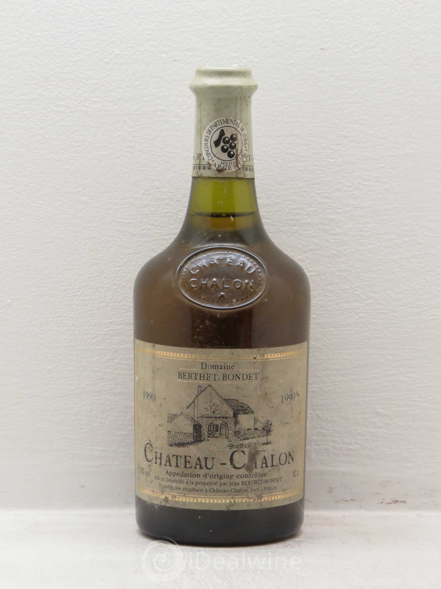 Château-Chalon Berthet-Bondet 1990 - Lot de 1 bouteille - 0