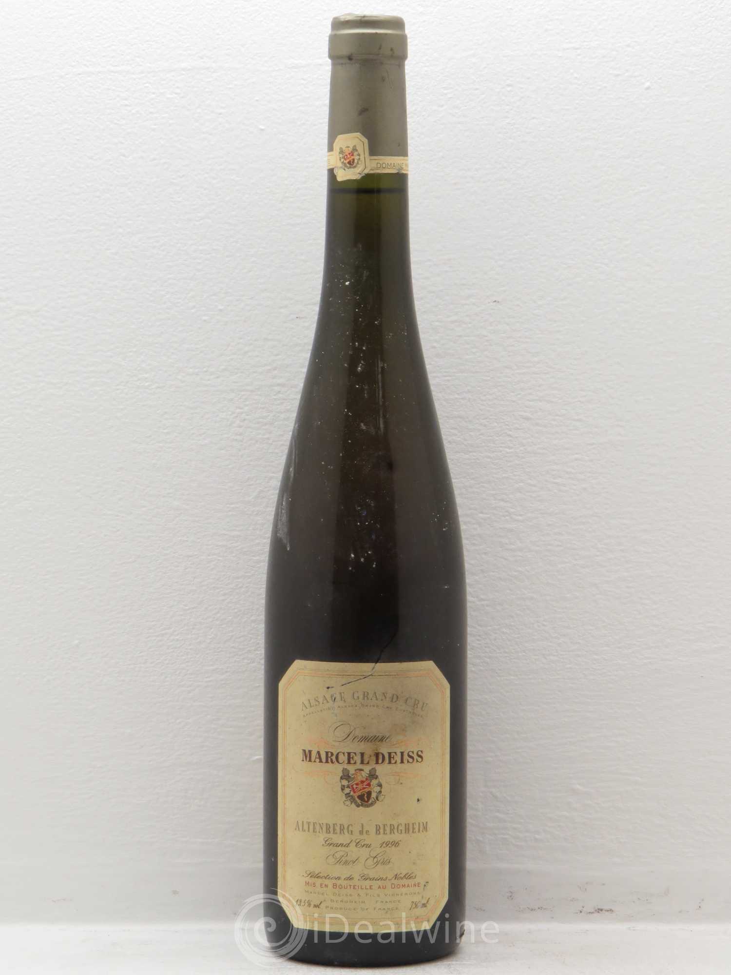 Alsace Grand Cru Altenberg de Bergheim Marcel Deiss (Domaine) (senza prezzo di riserva) 1996 - Lotto di 1 bottiglia - 0