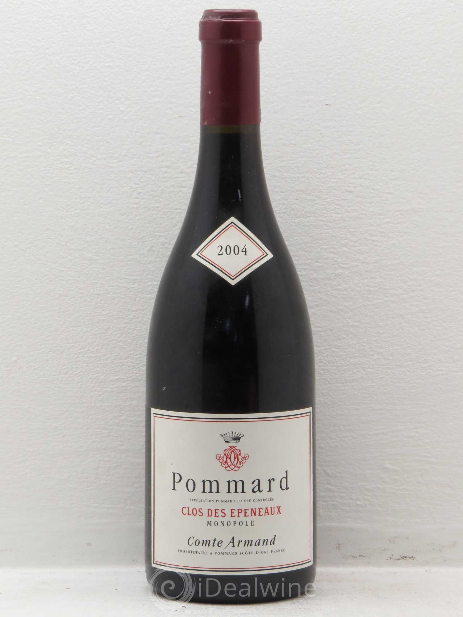 Pommard 1er Cru Clos des Epeneaux Comte Armand 2004 - Lot de 1 bouteille - 0