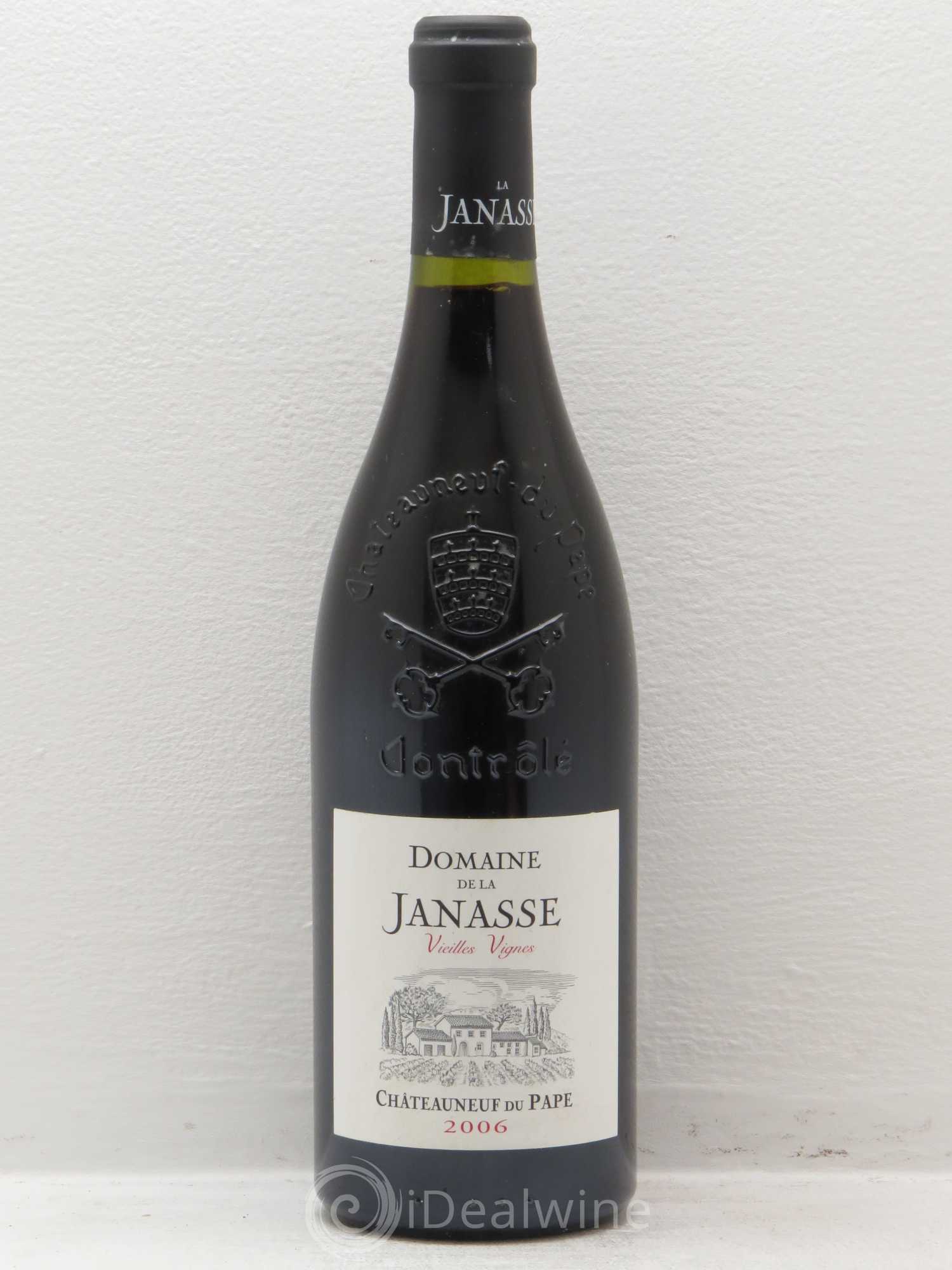 Châteauneuf-du-Pape Cuvée Vieilles Vignes La Janasse (Domaine de) 2006 - Posten von 1 Flasche - 0