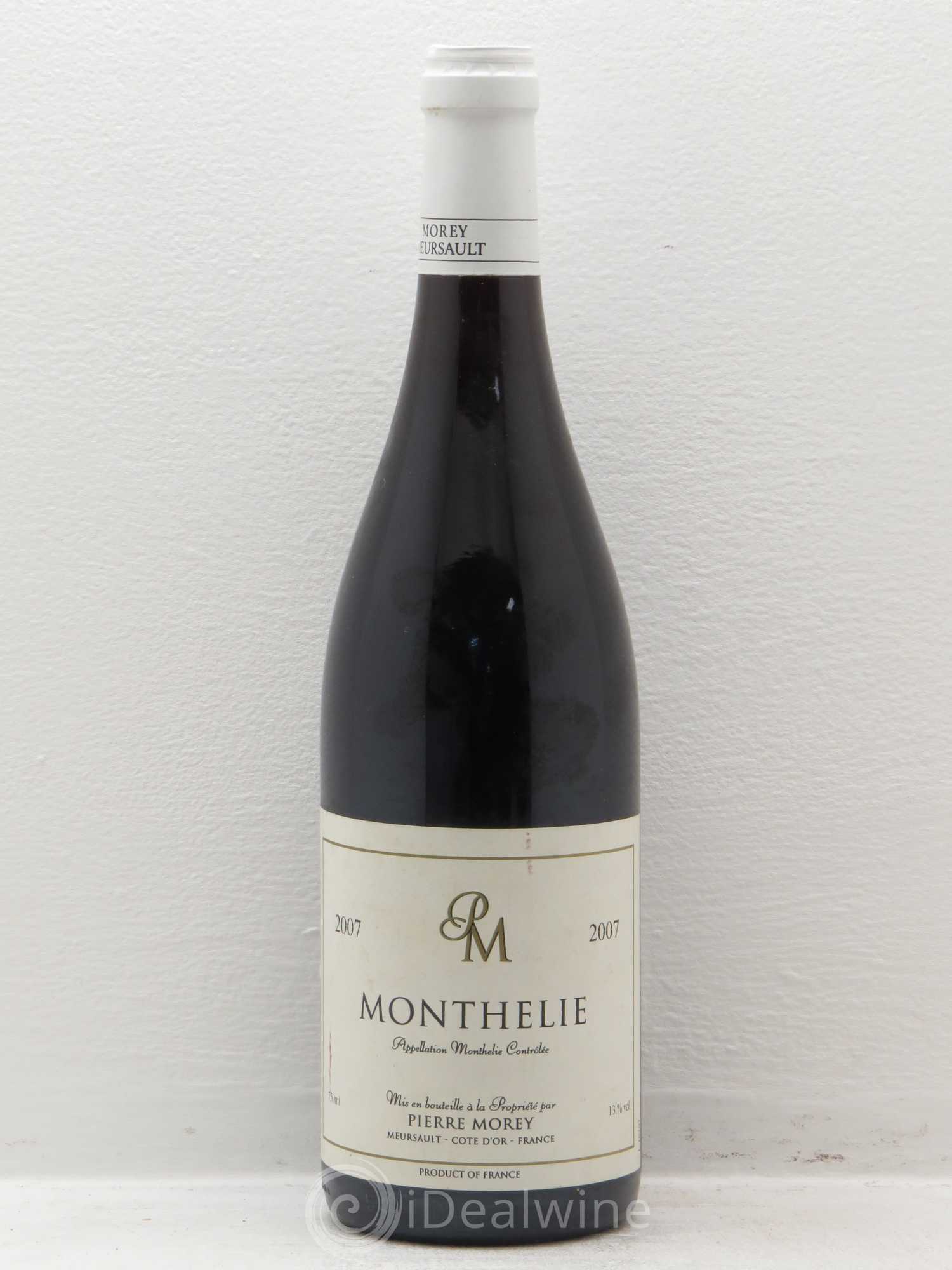 Monthélie Pierre Morey (Domaine) 2007 - Lot de 1 bouteille - 0