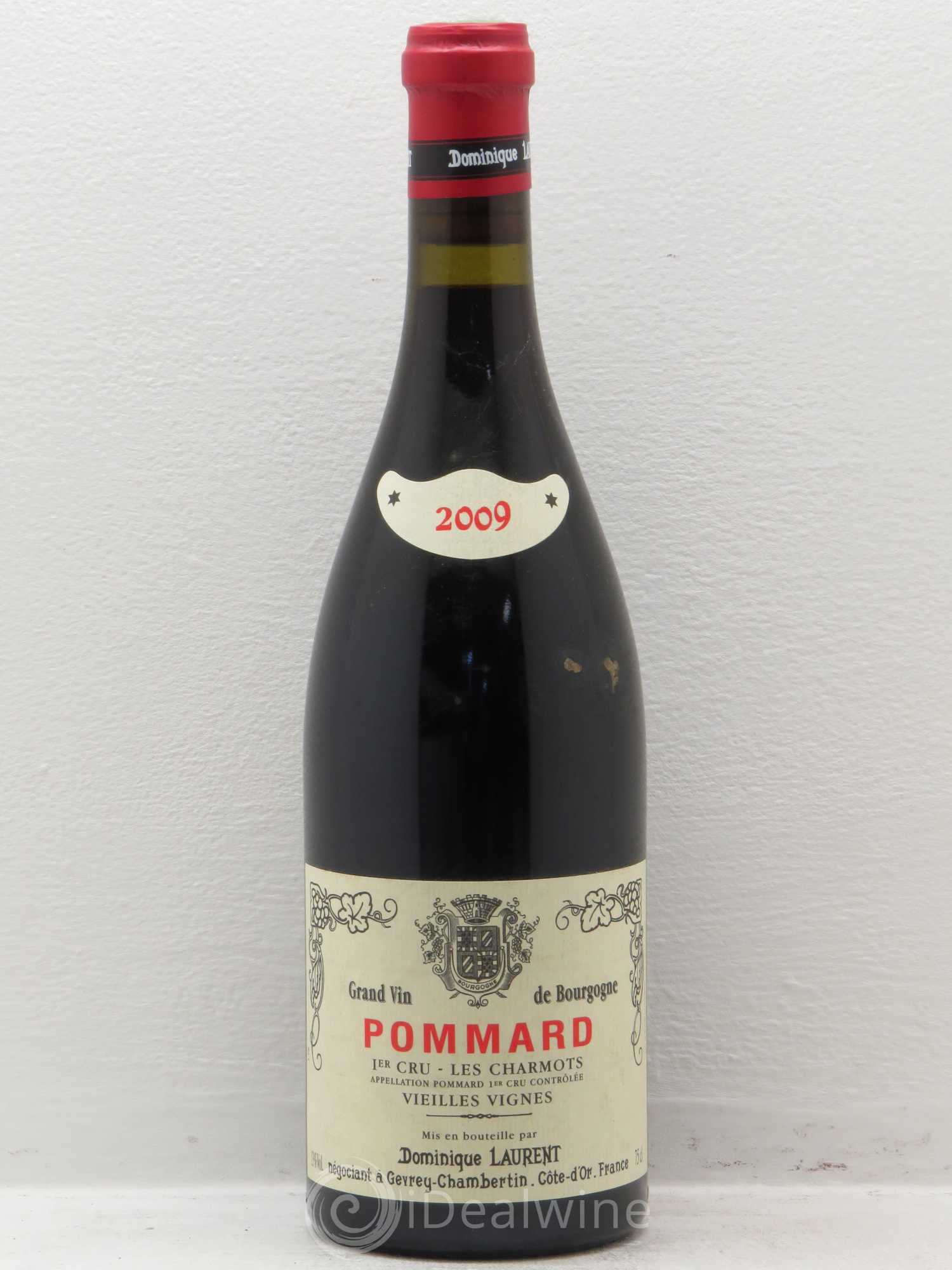 Pommard 1er Cru Les Charmots Dominique Laurent Vieilles Vignes 2009 - Lot de 1 bouteille - 0