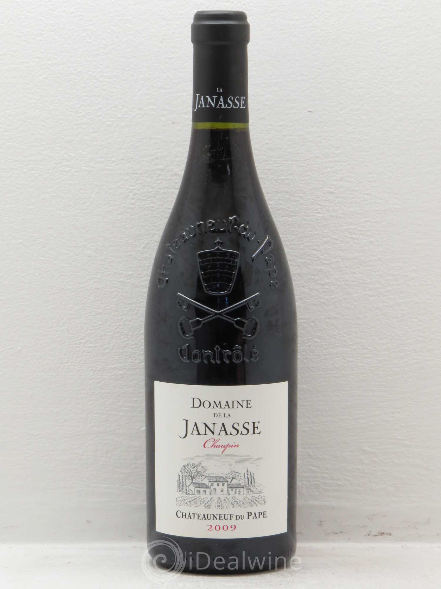 Châteauneuf-du-Pape Cuvée Chaupin La Janasse (Domaine de) 2009 - Lot de 1 bouteille - 0