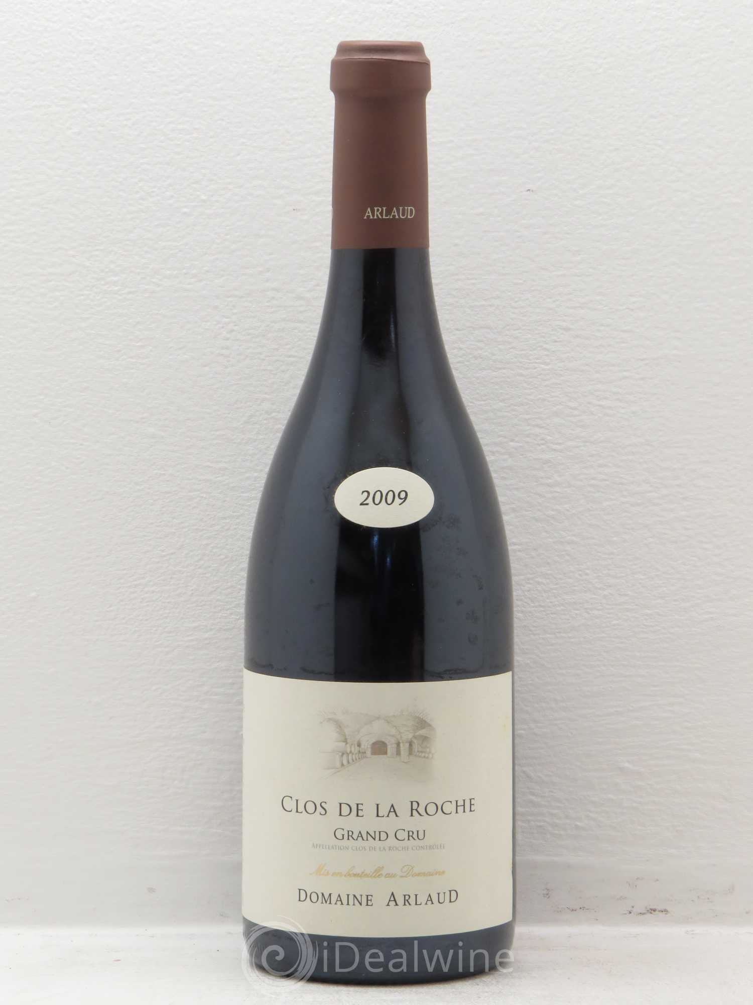 Clos de la Roche Grand Cru Arlaud 2009 - Lot de 1 bouteille - 0