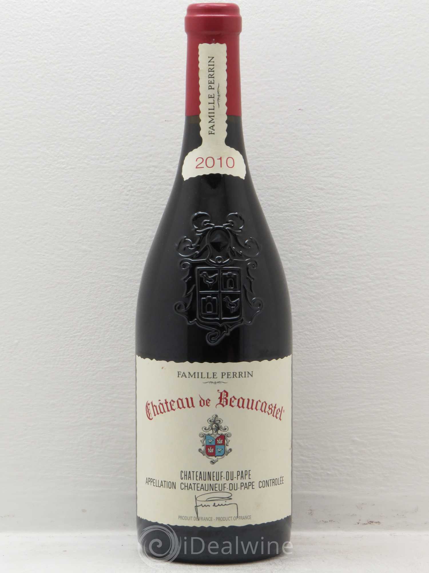 Châteauneuf-du-Pape Château de Beaucastel Famille Perrin 2010 - Lot de 1 bouteille - 0