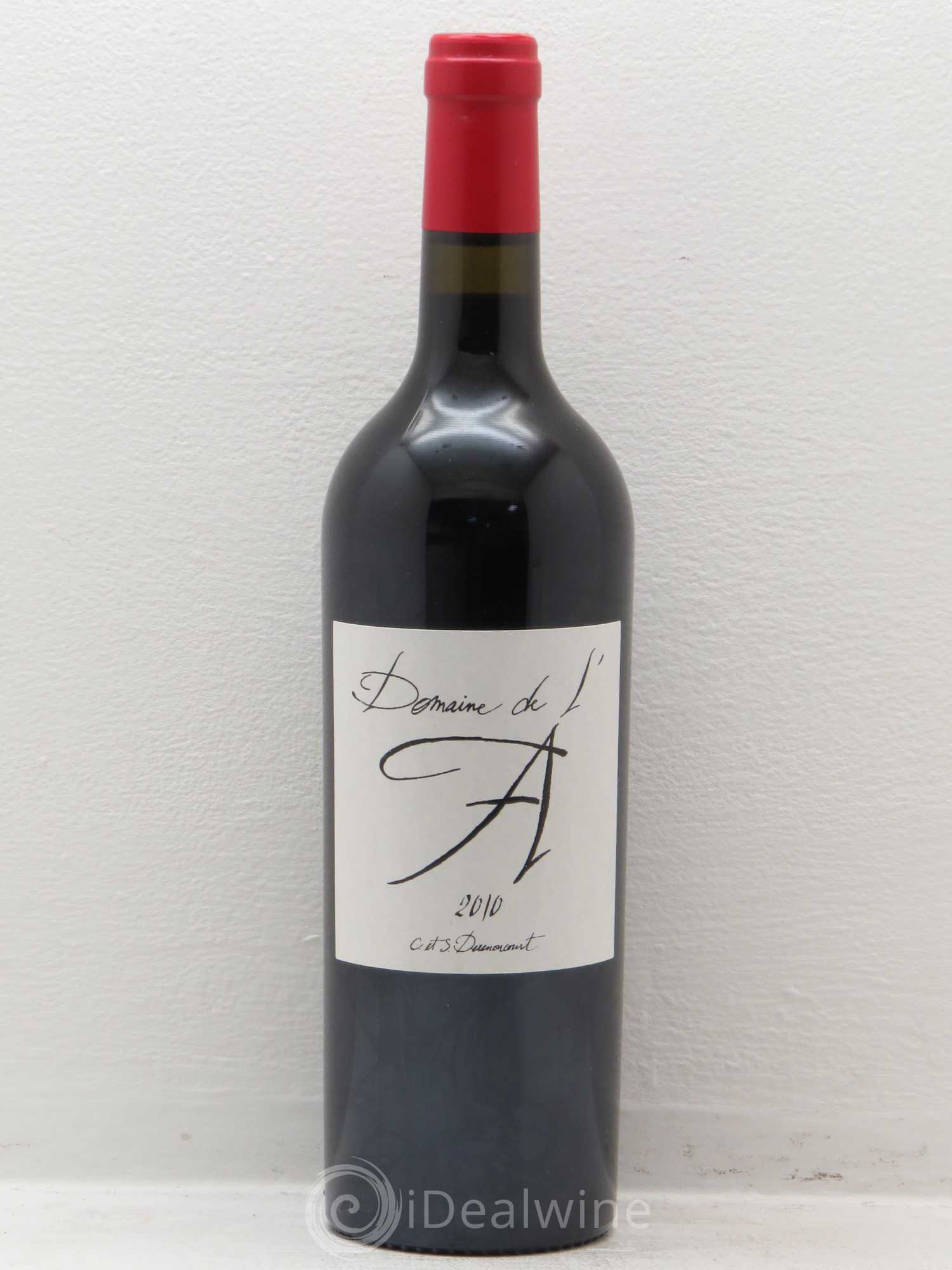 Domaine de l'A 2010 - Lot de 1 bouteille - 0