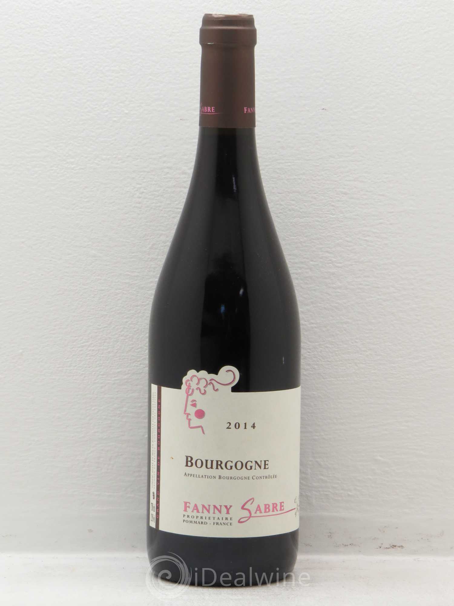 Bourgogne Fanny Sabre 2014 - Lot de 1 bouteille - 0
