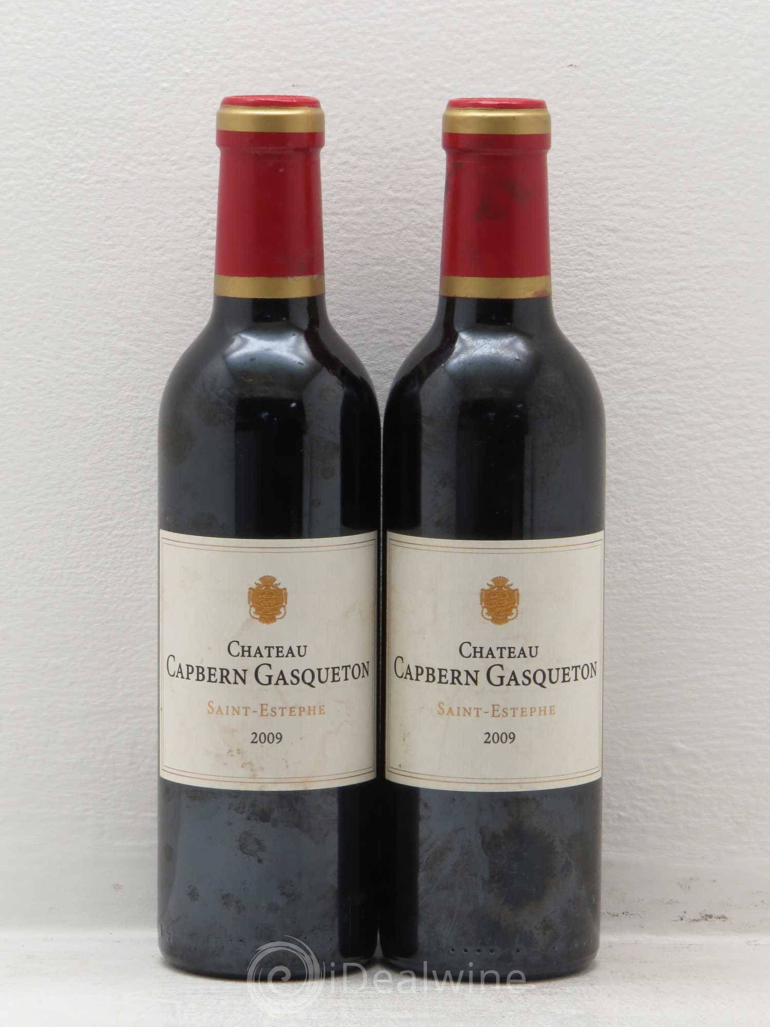 Château Capbern Gasqueton 2009 - Lot de 2 demi bouteilles - 0