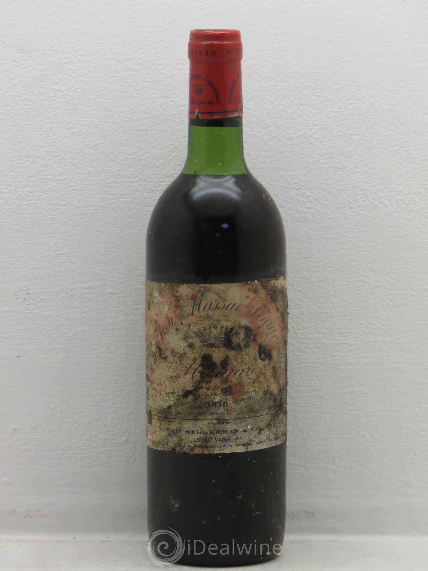 Château Marsac Séguineau Cru Bourgeois 1976 - Lot de 1 bouteille - 0