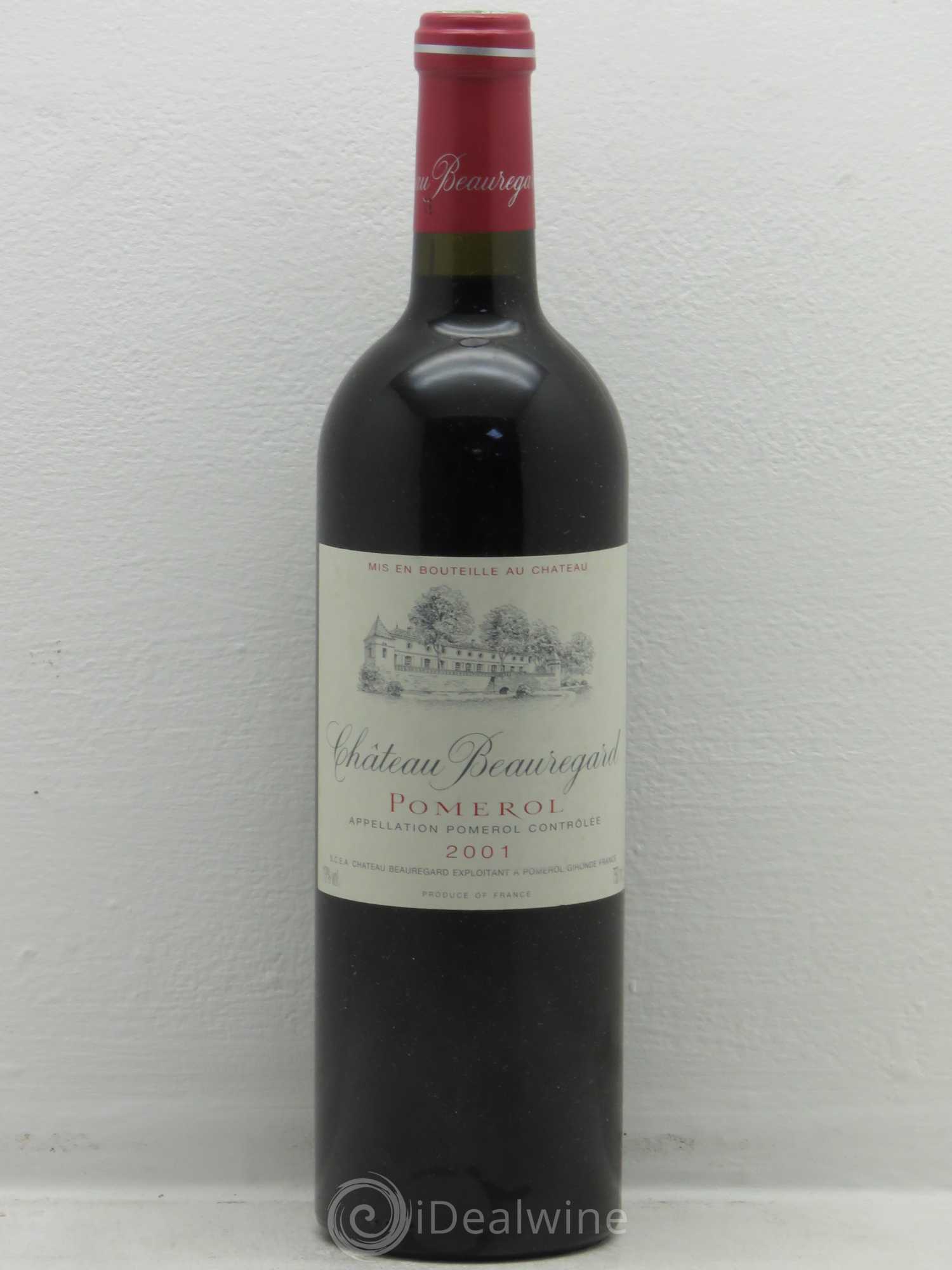 Château Beauregard 2001 - Lot de 1 bouteille - 0